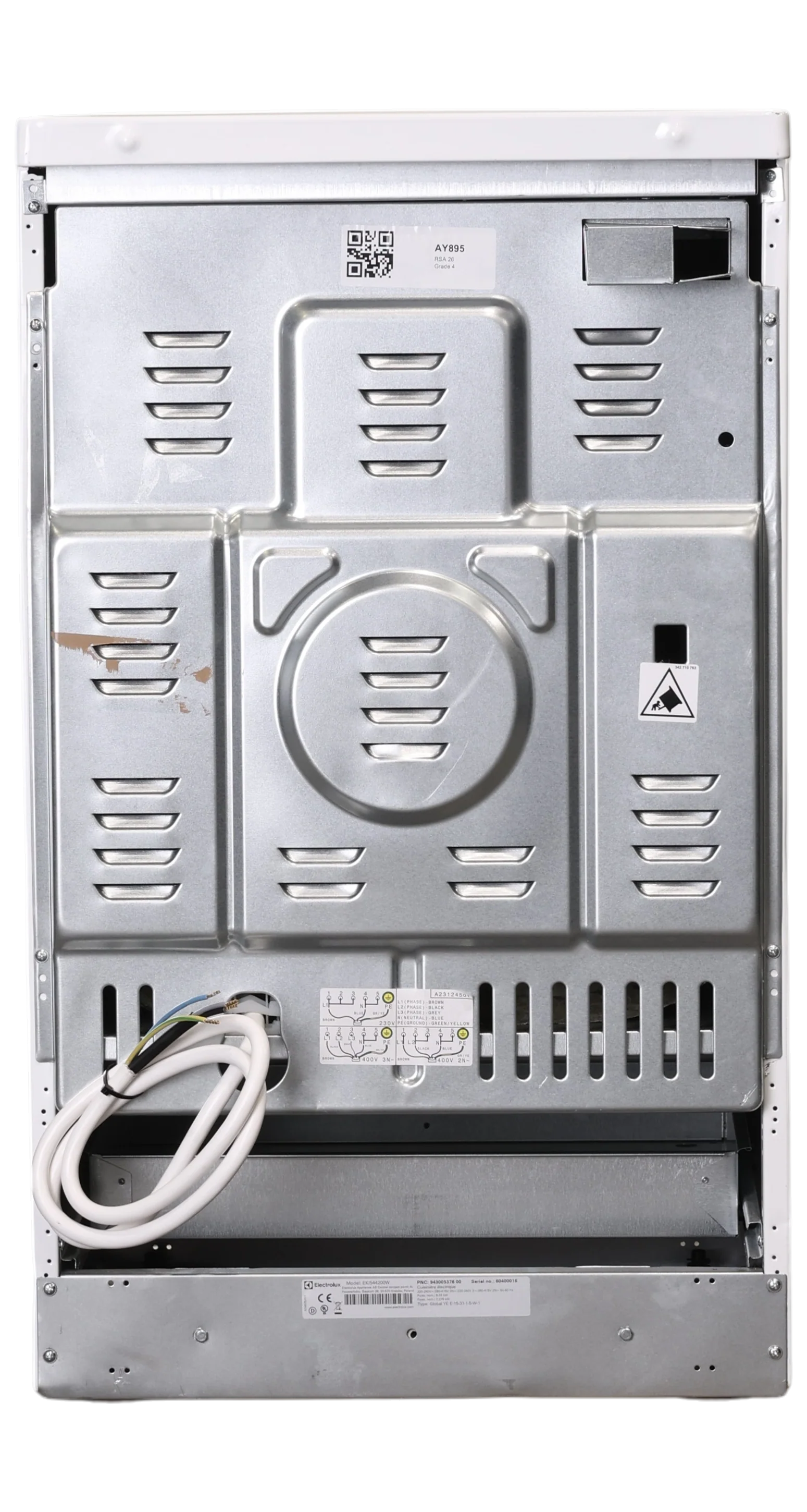 Cuisinière à Induction 57 L Reconditionné ELECTROLUX EKI544200W - Image 5