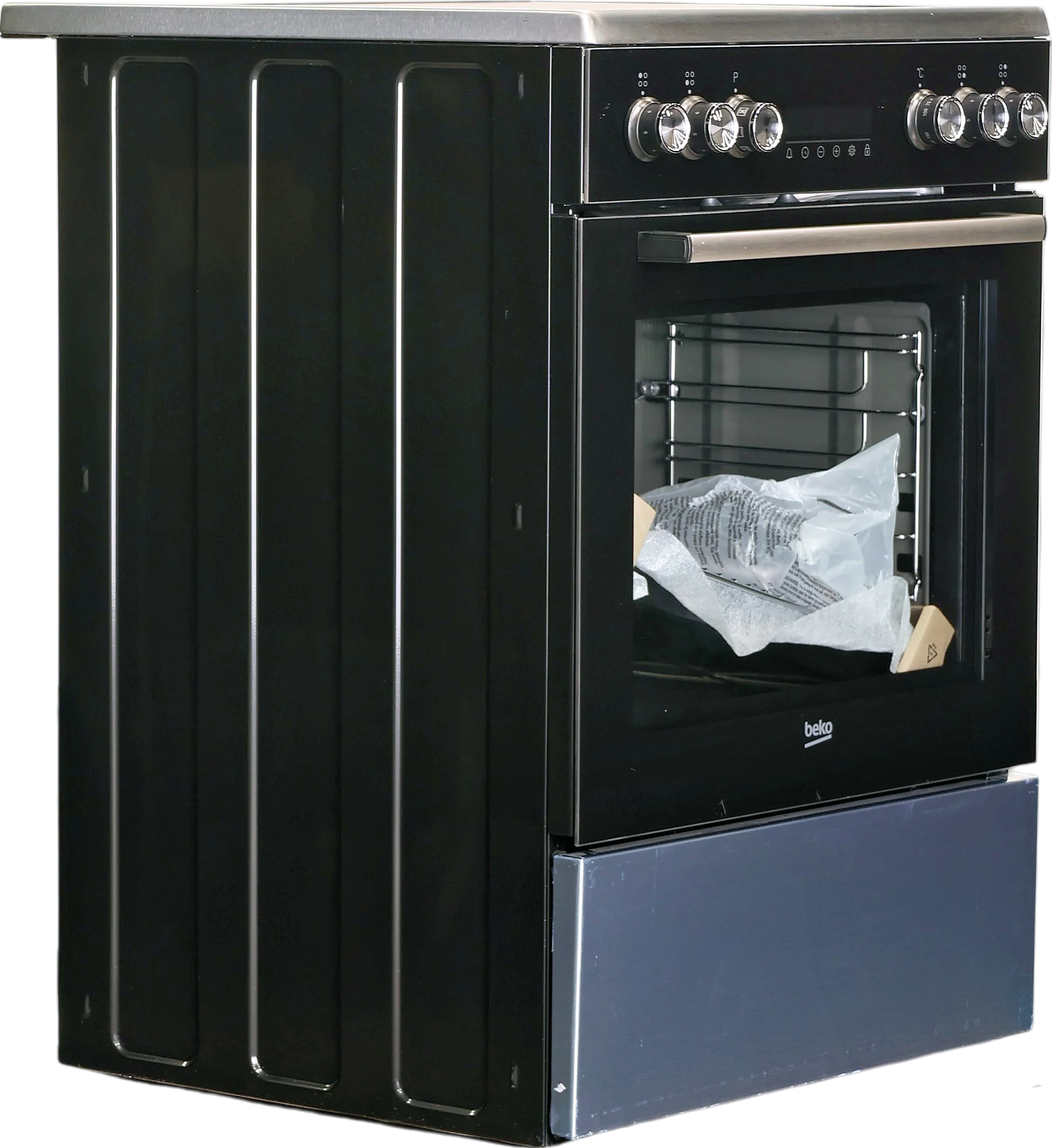 Cuisinière Vitrocéramique 72 L Reconditionné BEKO FBE67301XCS - Image 3