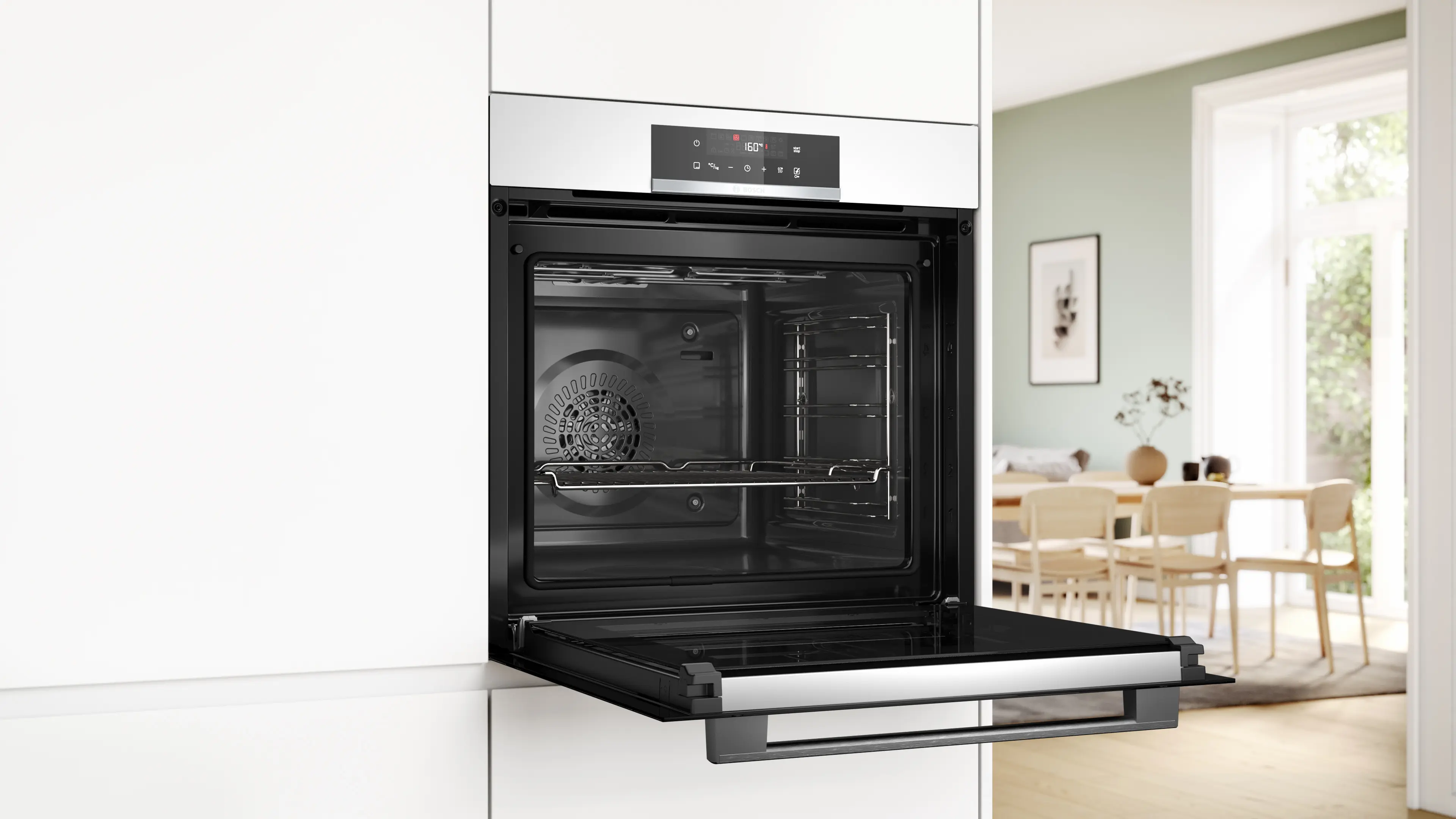 Four Chaleur Tournante 71 L Reconditionné BOSCH HBA572BW3F - Image 2
