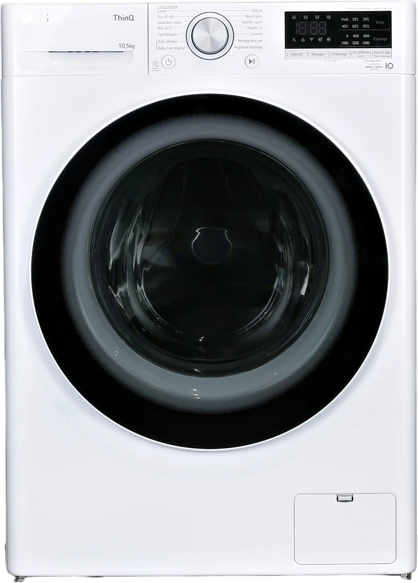 Lave-linge Hublot 10.5 kg Reconditionné LG F14V40WHS
