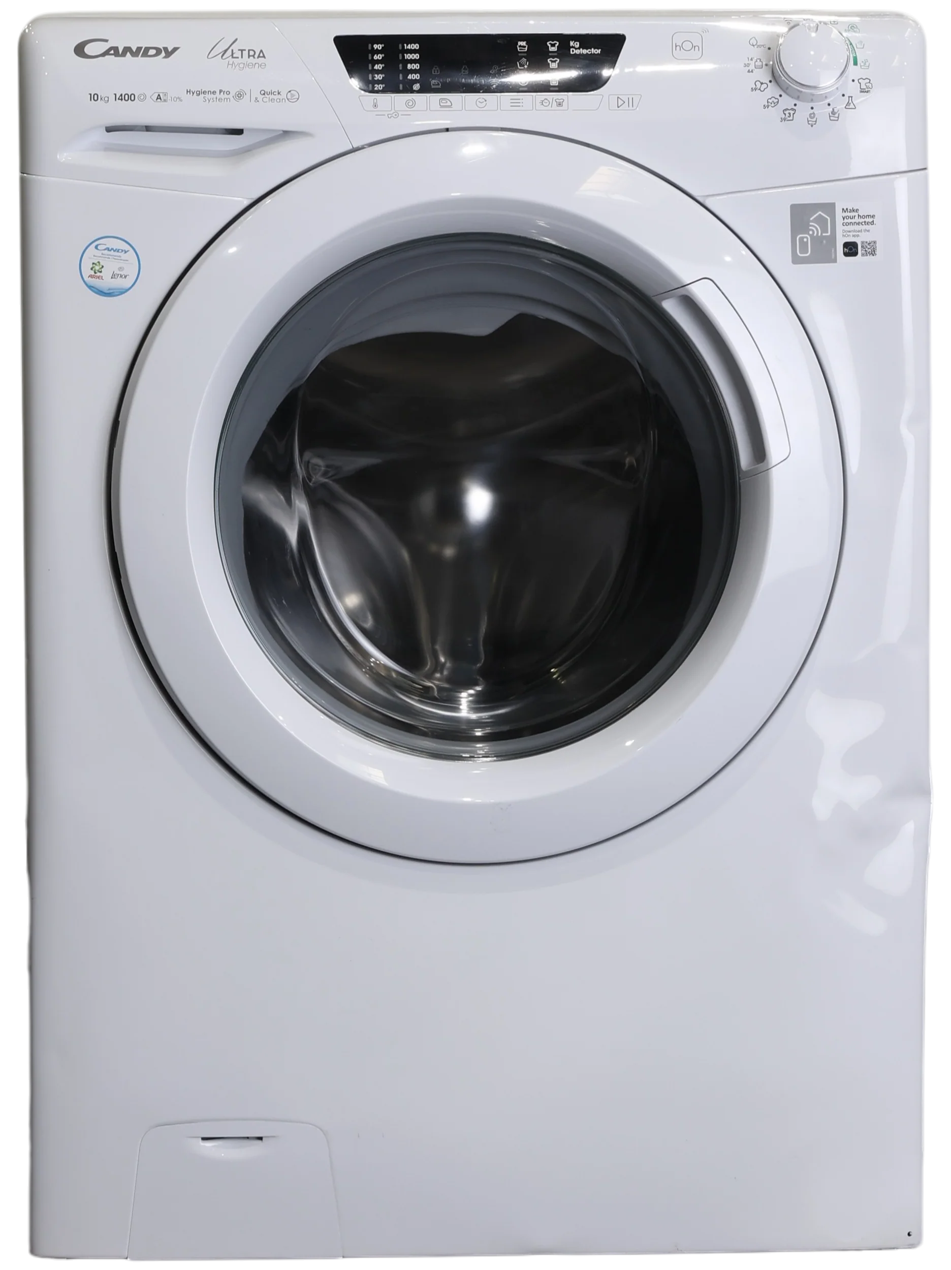 Lave-linge Hublot 10 kg Reconditionné CANDY HES14104TWM6/1-S