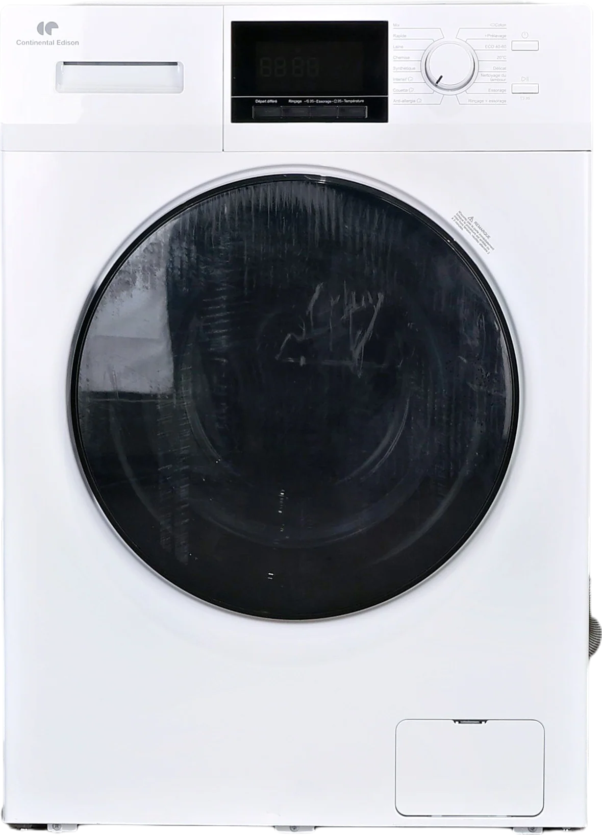 Lave-linge Hublot 10 kg Reconditionné CONTINENTAL-EDISON CELL10140W3
