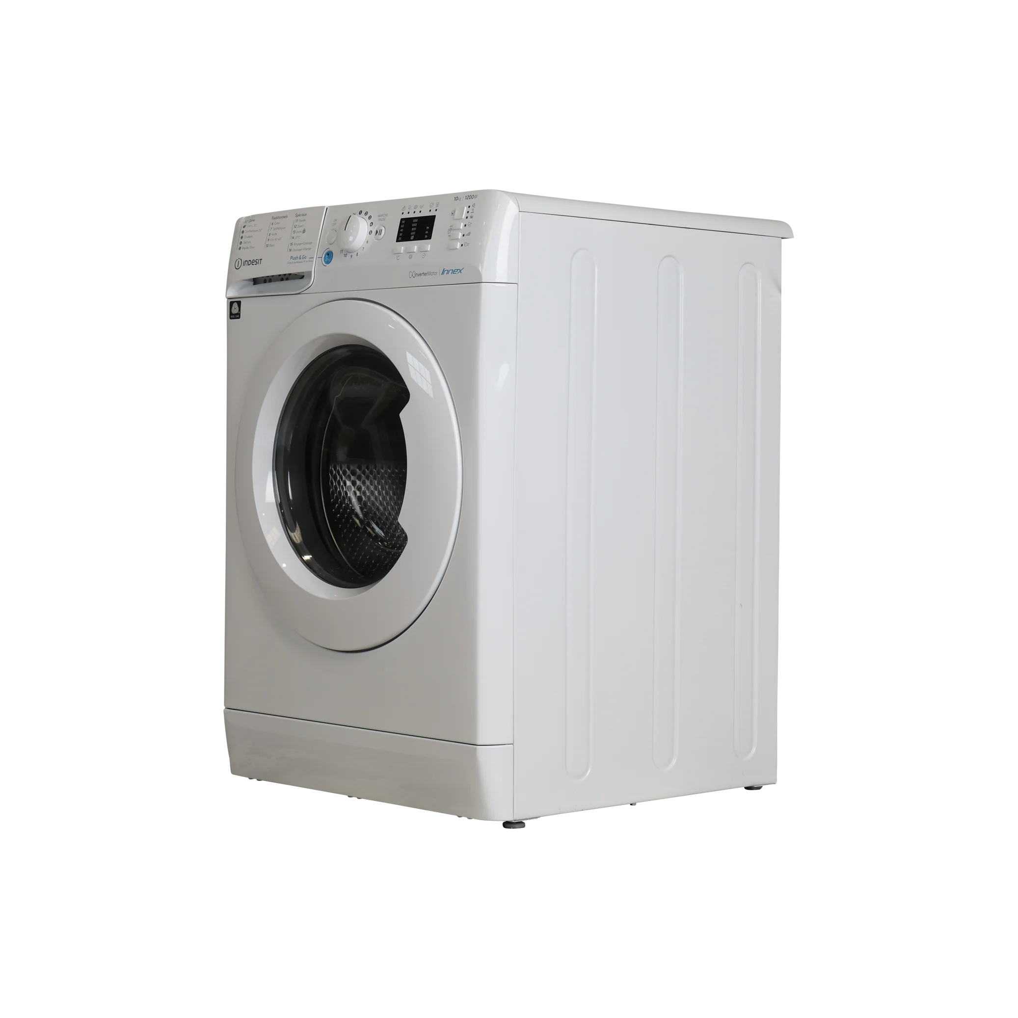 Lave-Linge Hublot 10 kg Reconditionné INDESIT BWA101283XWFRN - Image 2