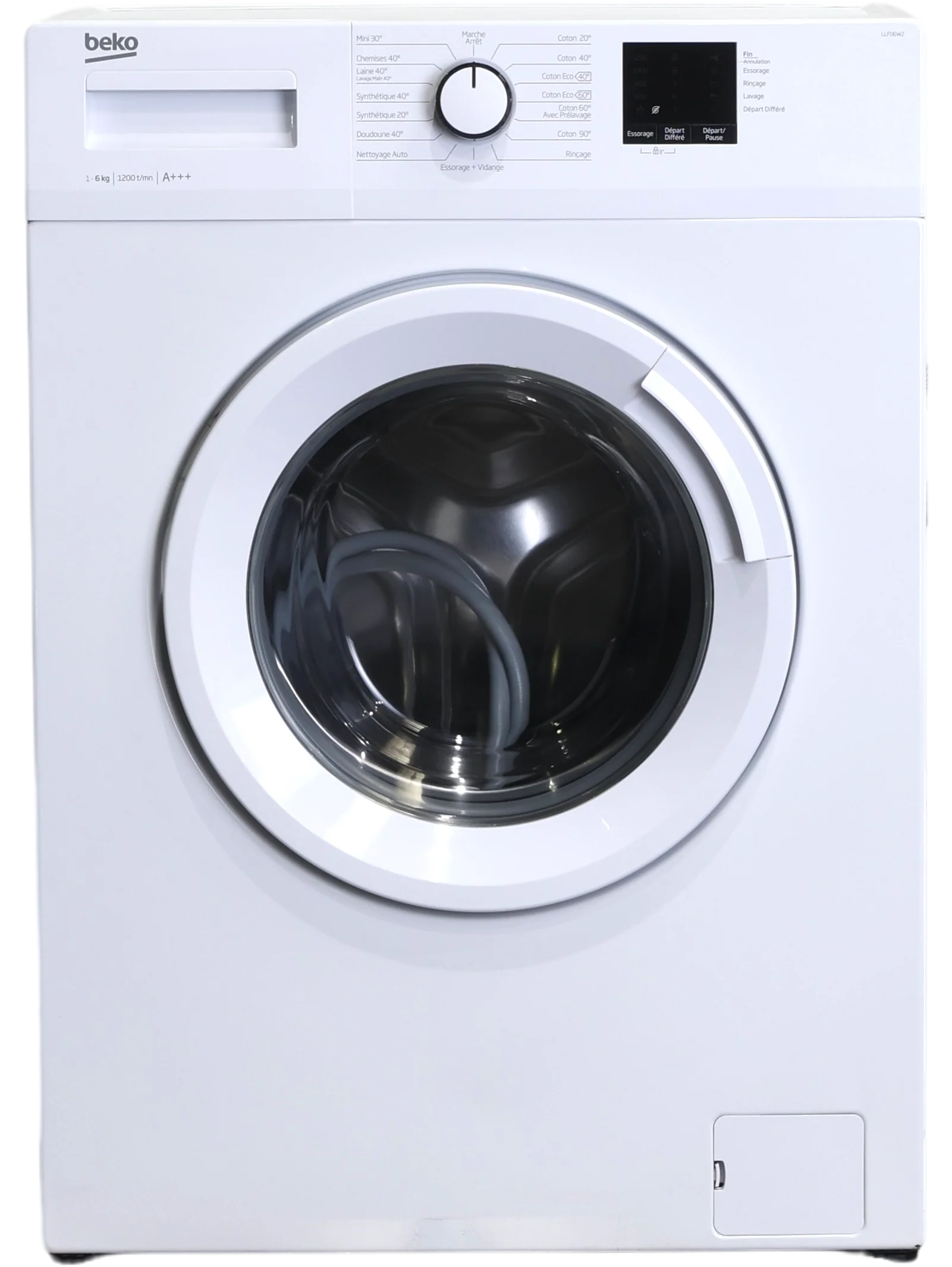 Lave-linge Hublot 6 kg Reconditionné BEKO LLF06W2