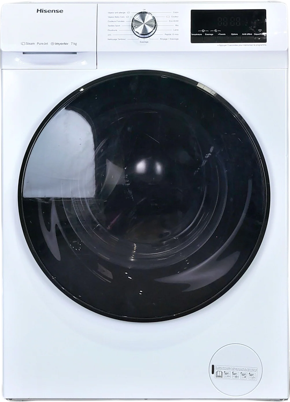 Lave-linge Hublot 7 kg Reconditionné HISENSE WFQA7014EVJM