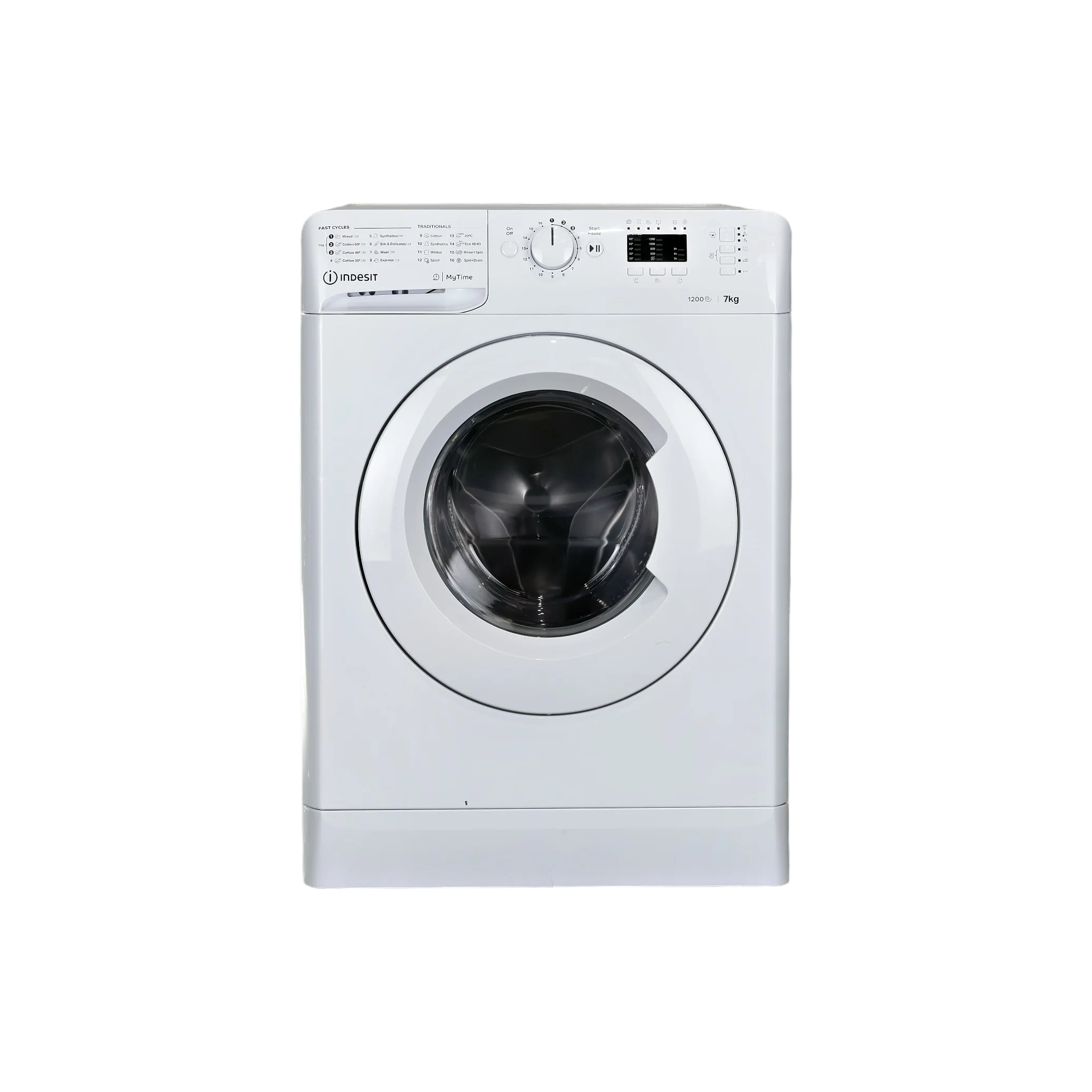 Lave-linge Hublot 7 kg Reconditionné INDESIT MTWA71252WEE