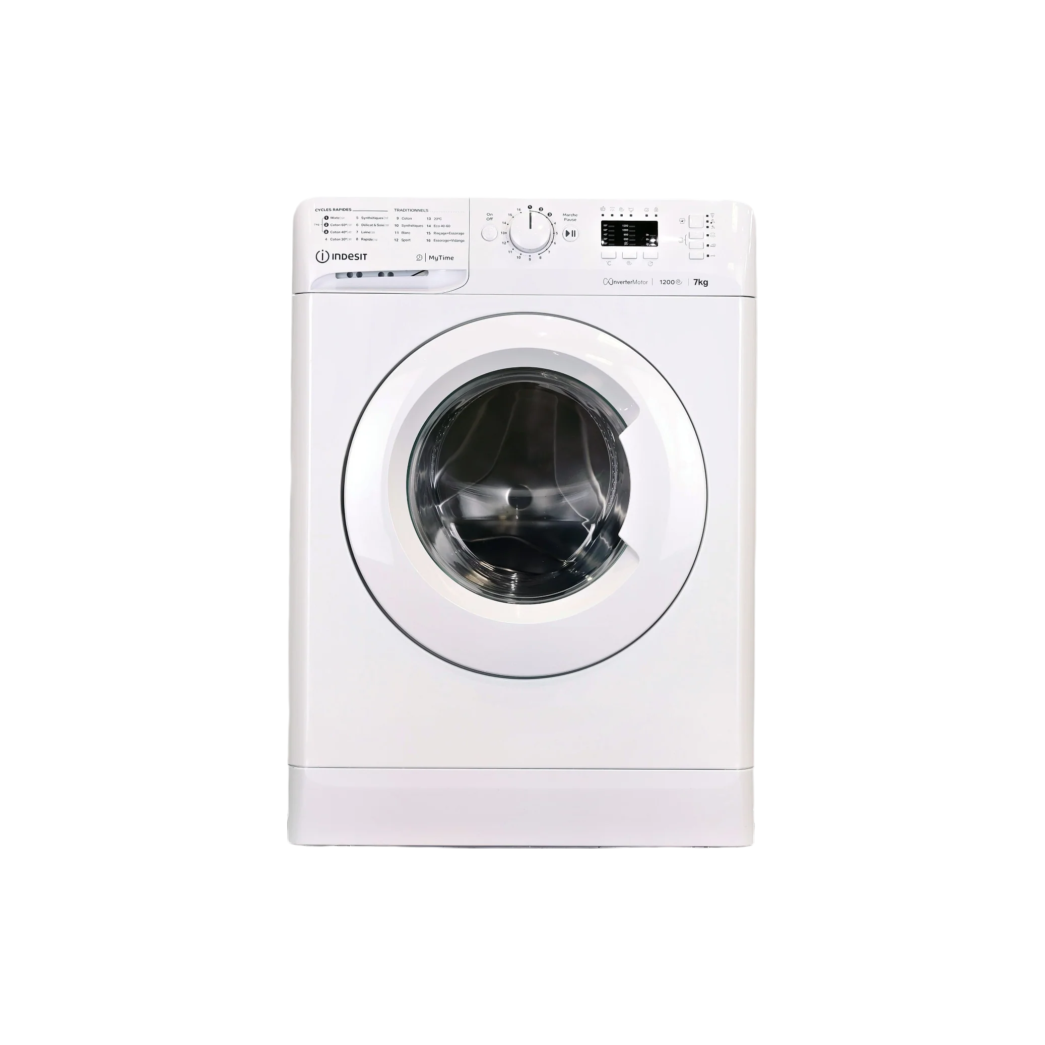 Lave-Linge Hublot 7 kg Reconditionné INDESIT MTWA71296WFR