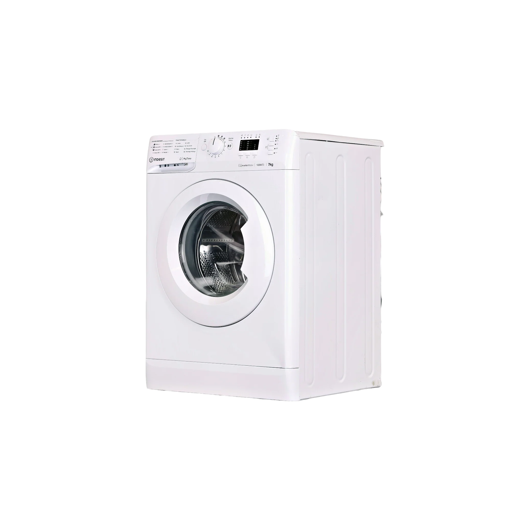 Lave-Linge Hublot 7 kg Reconditionné INDESIT MTWA71296WFR - Image 3