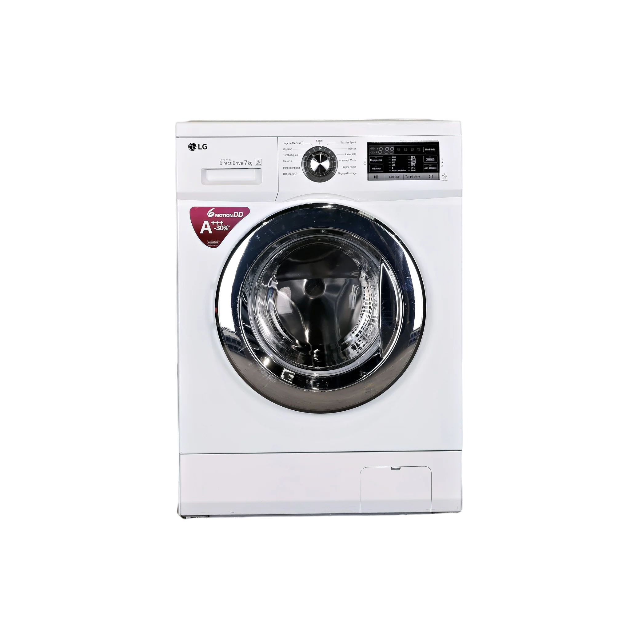Lave-linge Hublot 7 kg Reconditionné LG F74G62WH