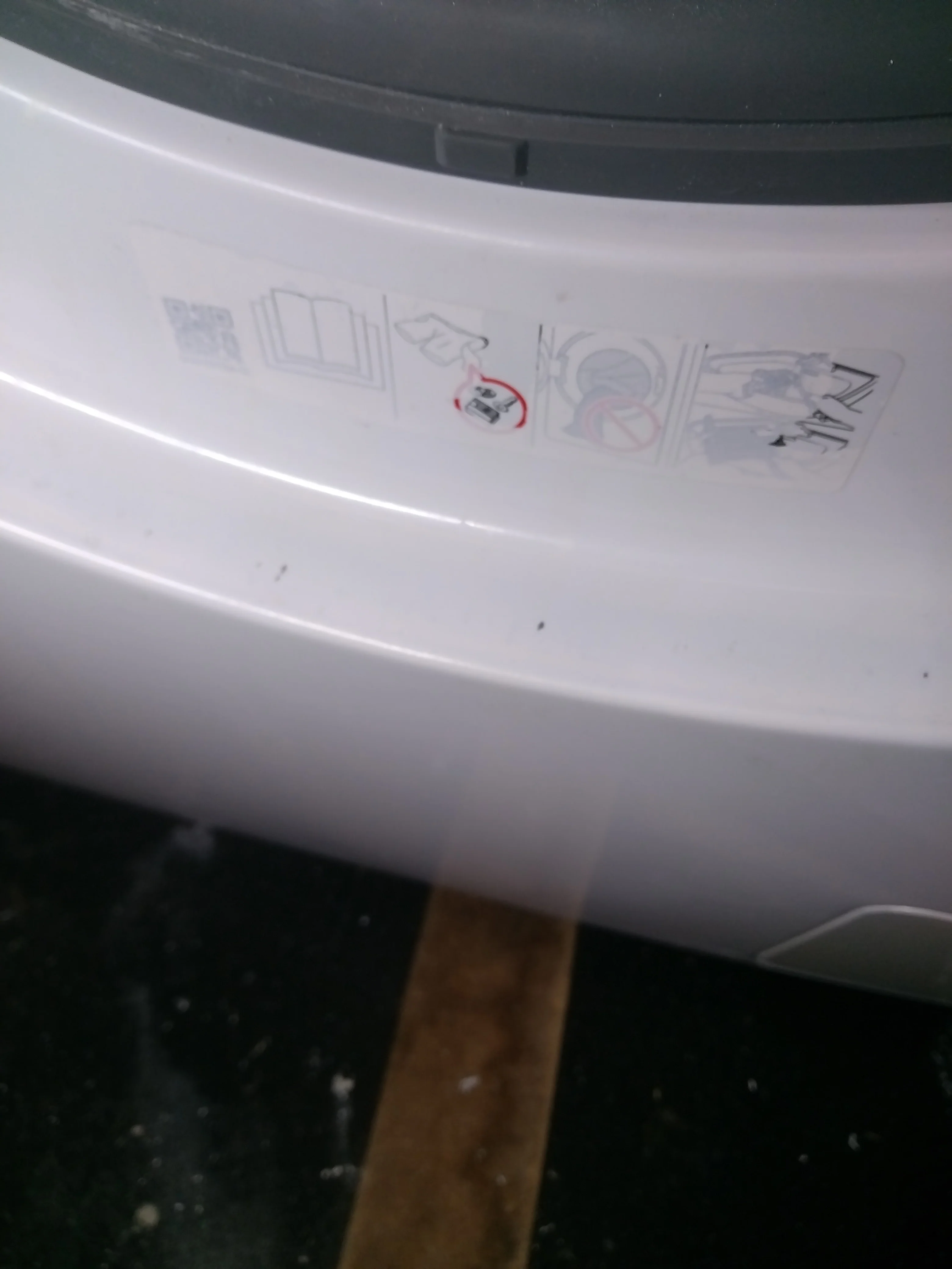 Lave-linge Hublot 7 kg Reconditionné SAMSUNG WW70J5555FW - Image 4