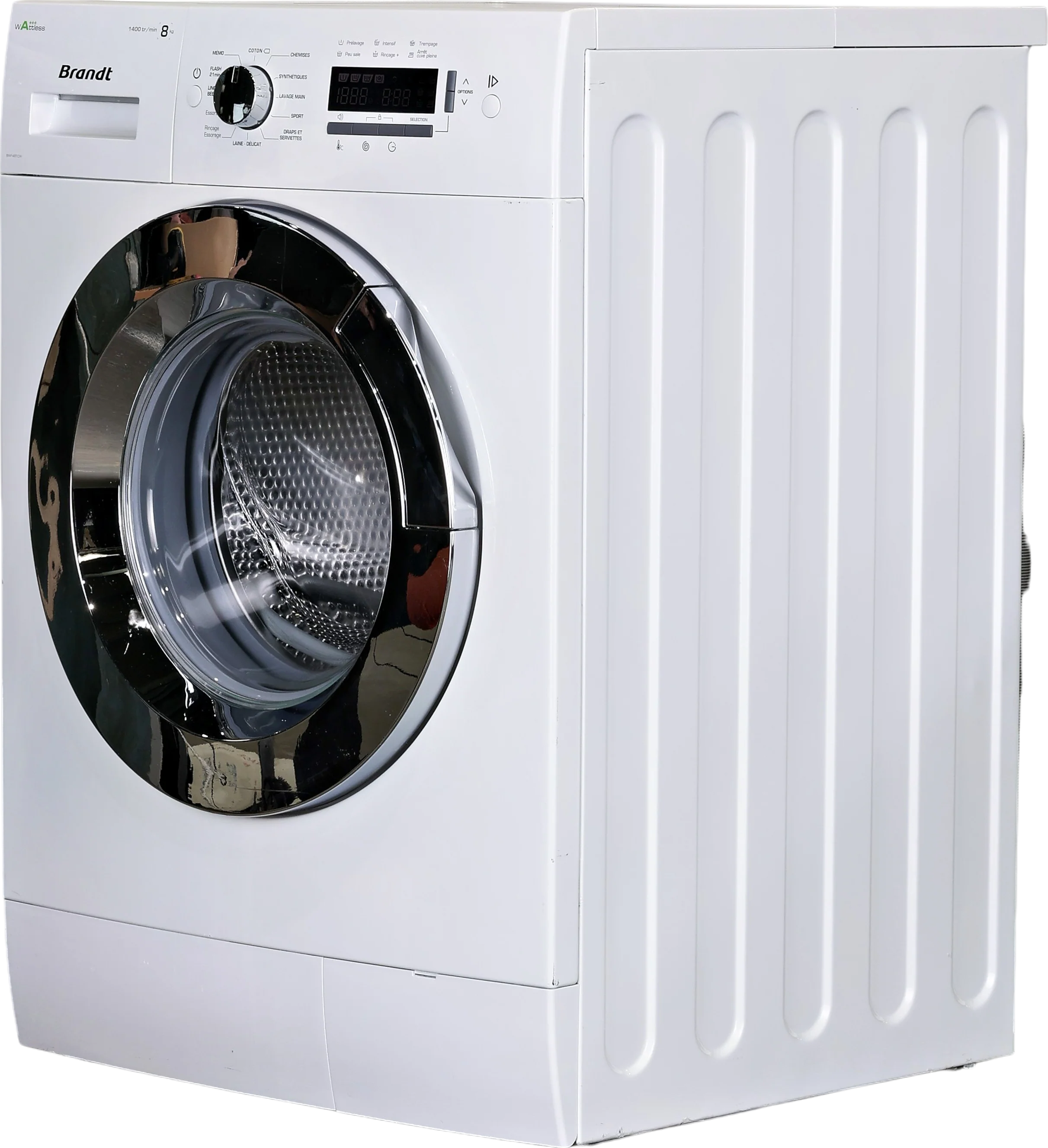 Lave-linge Hublot 8 kg Reconditionné BRANDT BWF48TCW - Image 3