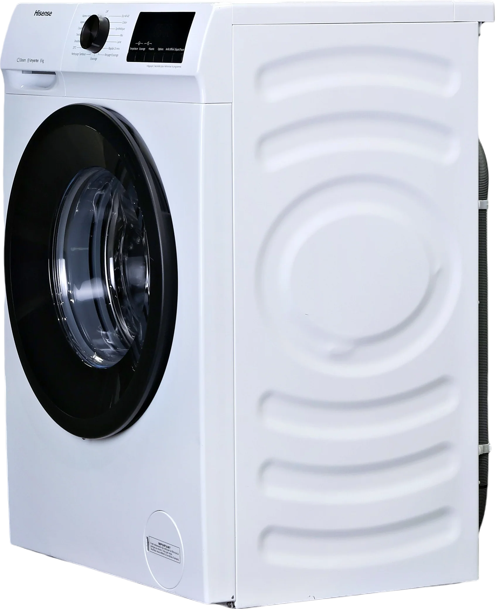 Lave-linge Hublot 8 kg Reconditionné HISENSE WFQP8014EVM - Image 3