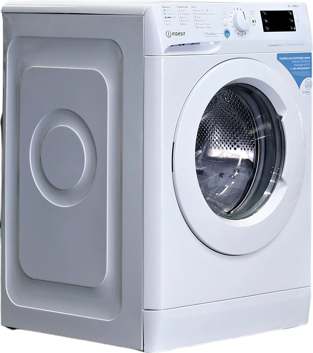 Lave-linge Hublot 8 kg Reconditionné INDESIT BWE81496XWVFR - Image 2