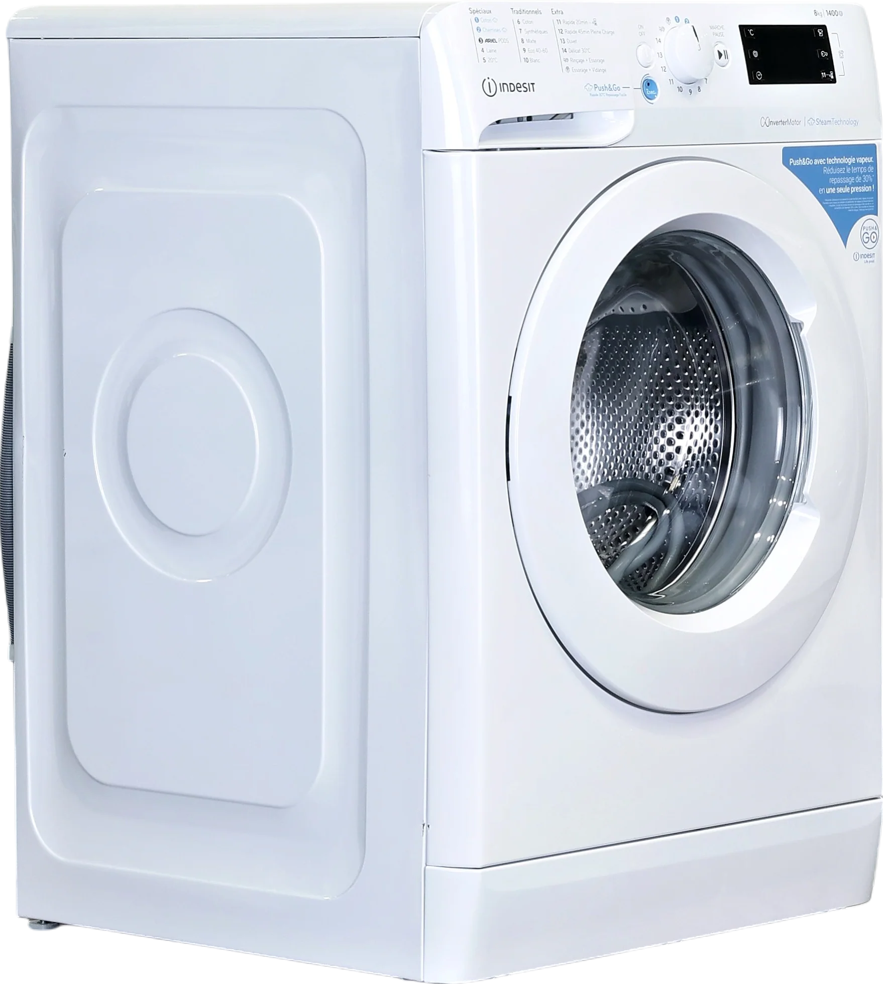 Lave-linge Hublot 8 kg Reconditionné INDESIT BWE81496XWVFR - Image 2
