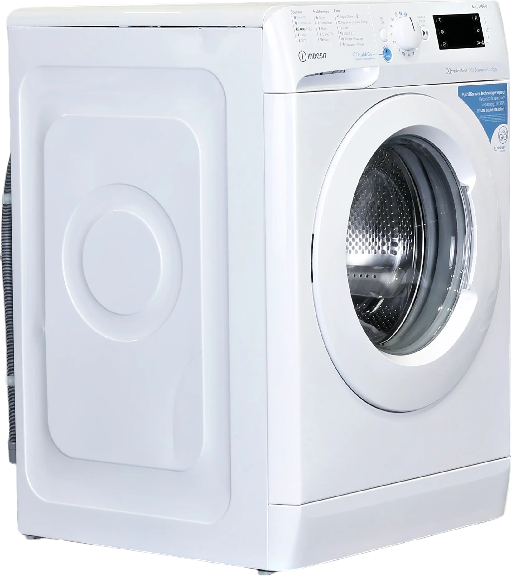 Lave-linge Hublot 8 kg Reconditionné INDESIT BWE81496XWVFR - Image 2
