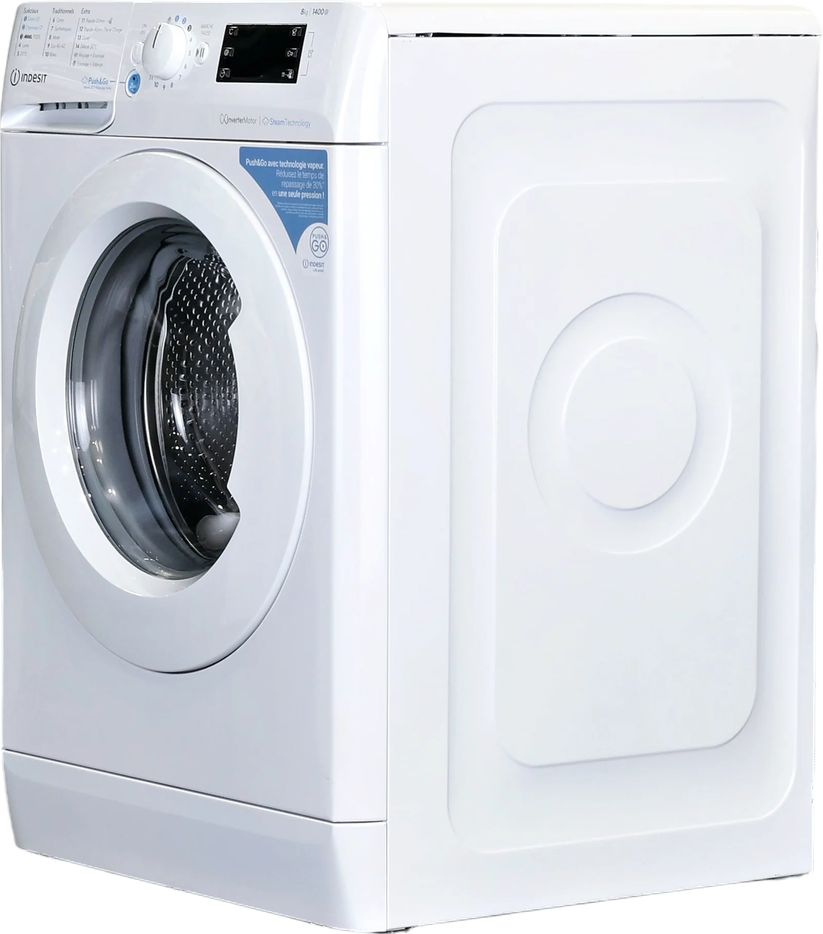 Lave-linge Hublot 8 kg Reconditionné INDESIT BWE81496XWVFR - Image 3
