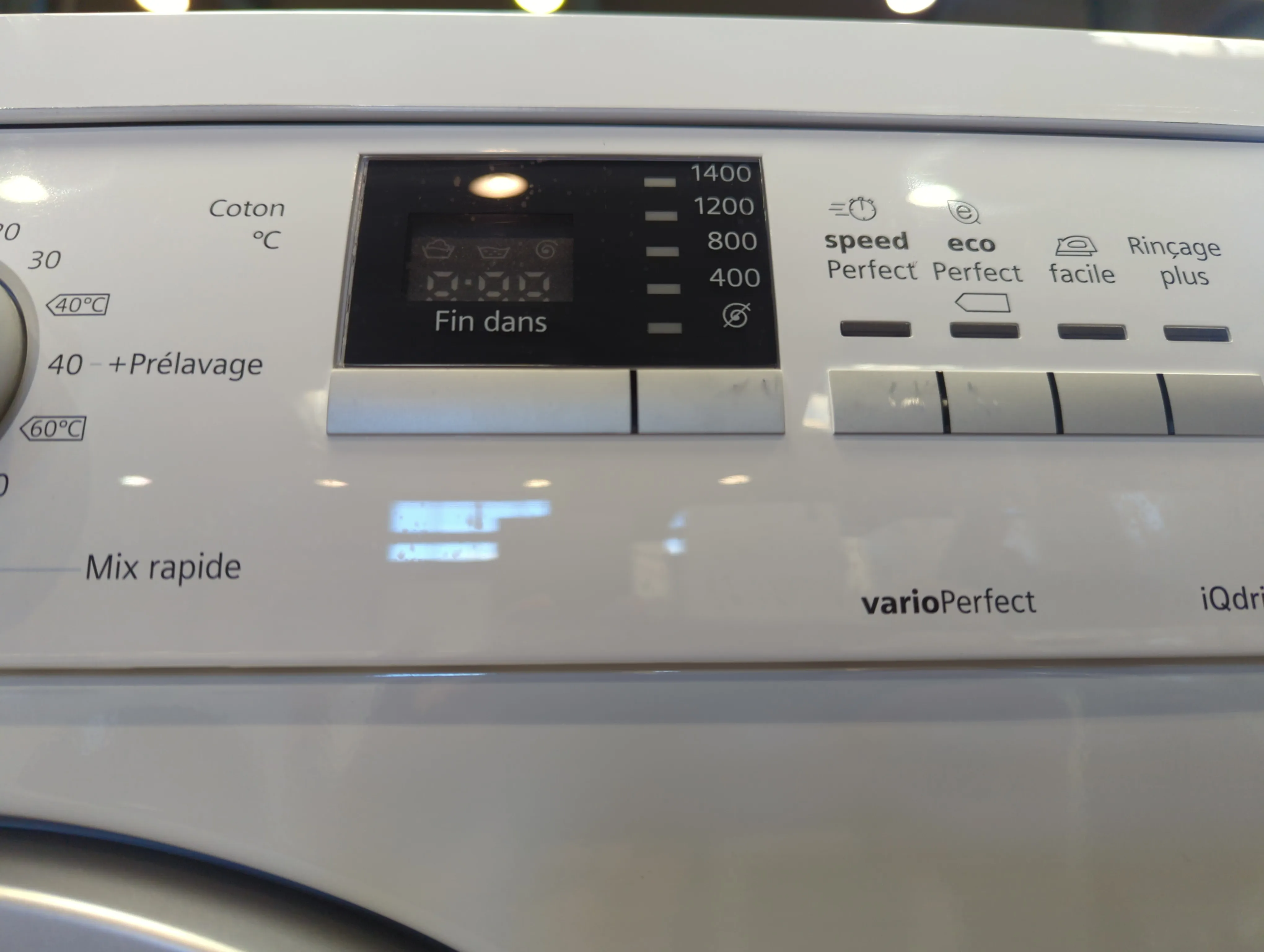 Lave-Linge Hublot 8 kg Reconditionné SIEMENS WM14Q321FF - Image 8