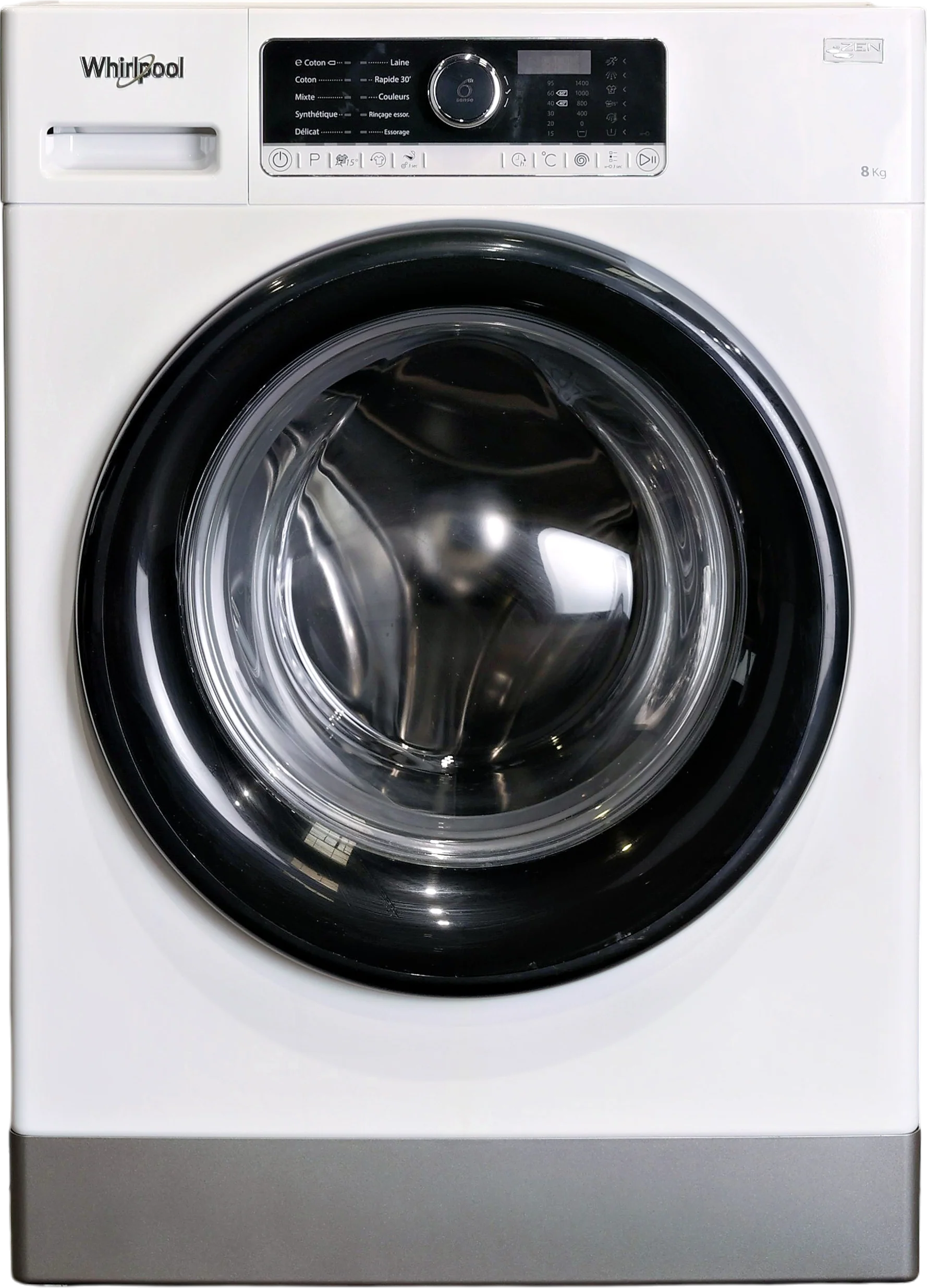 Lave-linge Hublot 8 kg Reconditionné WHIRLPOOL ZEN8
