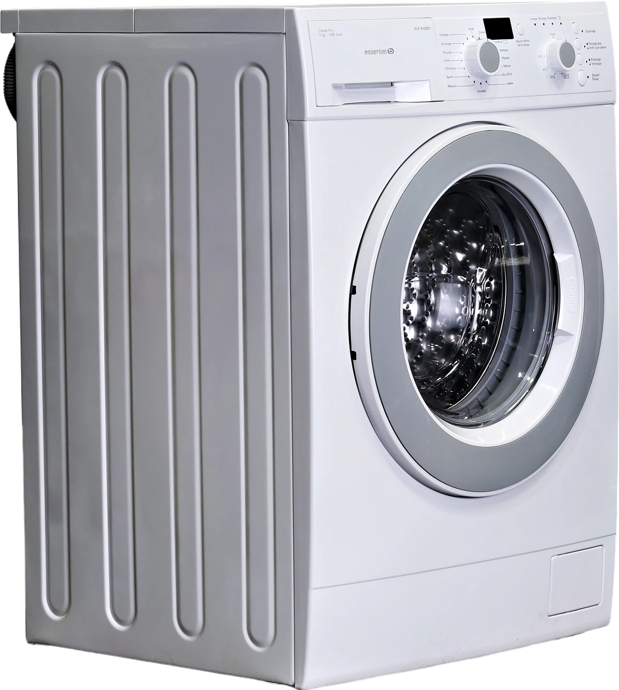 Lave-linge Hublot 9 kg Reconditionné ESSENTIEL B ELF912DD1 - Image 2