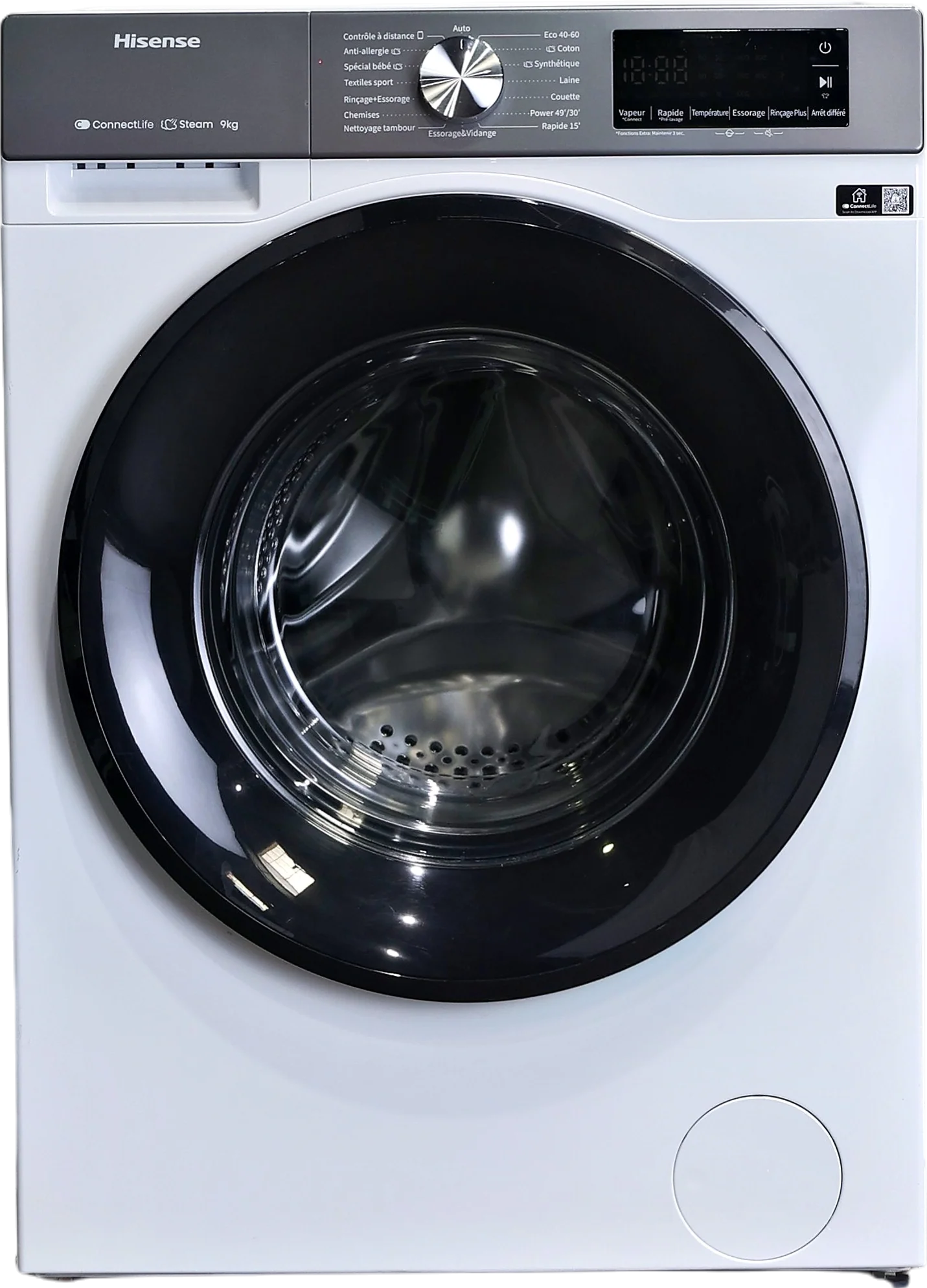 Lave-linge Hublot 9 kg Reconditionné HISENSE W9043BWS3S