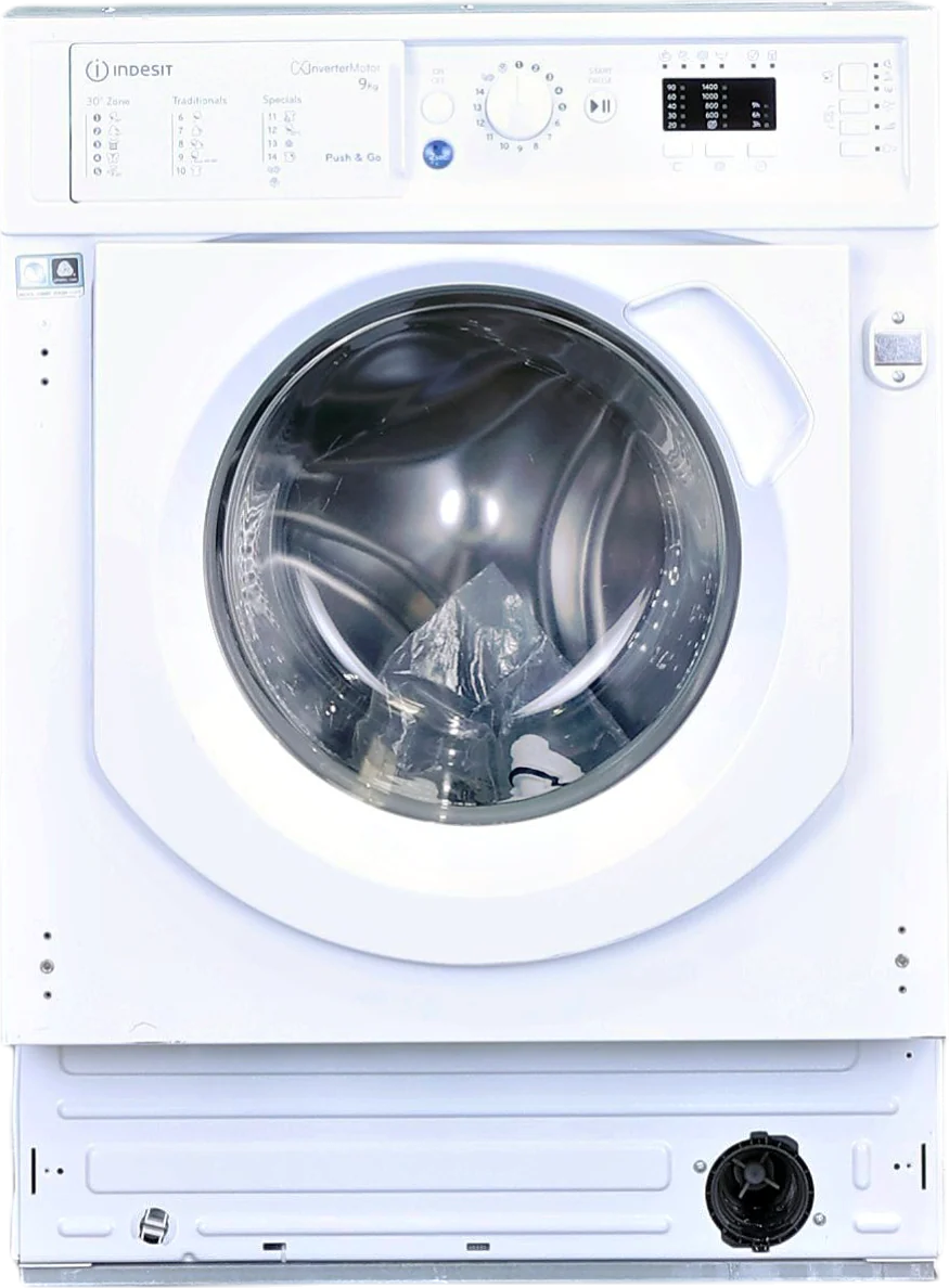 Lave-linge Hublot 9 kg Reconditionné INDESIT BI WMIL 91484 EU