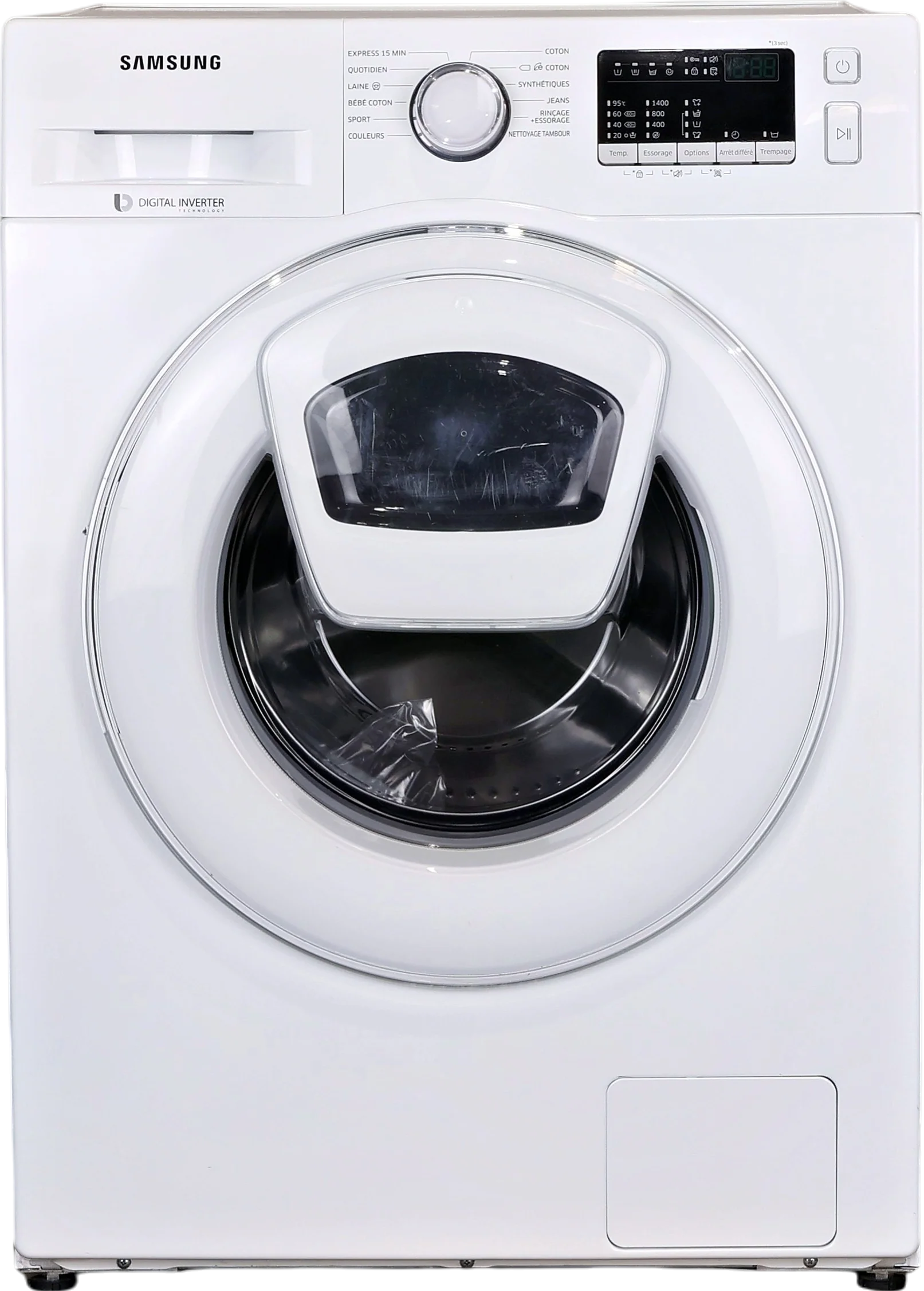 Lave-linge Hublot 9 kg Reconditionné SAMSUNG WW90K4430YW
