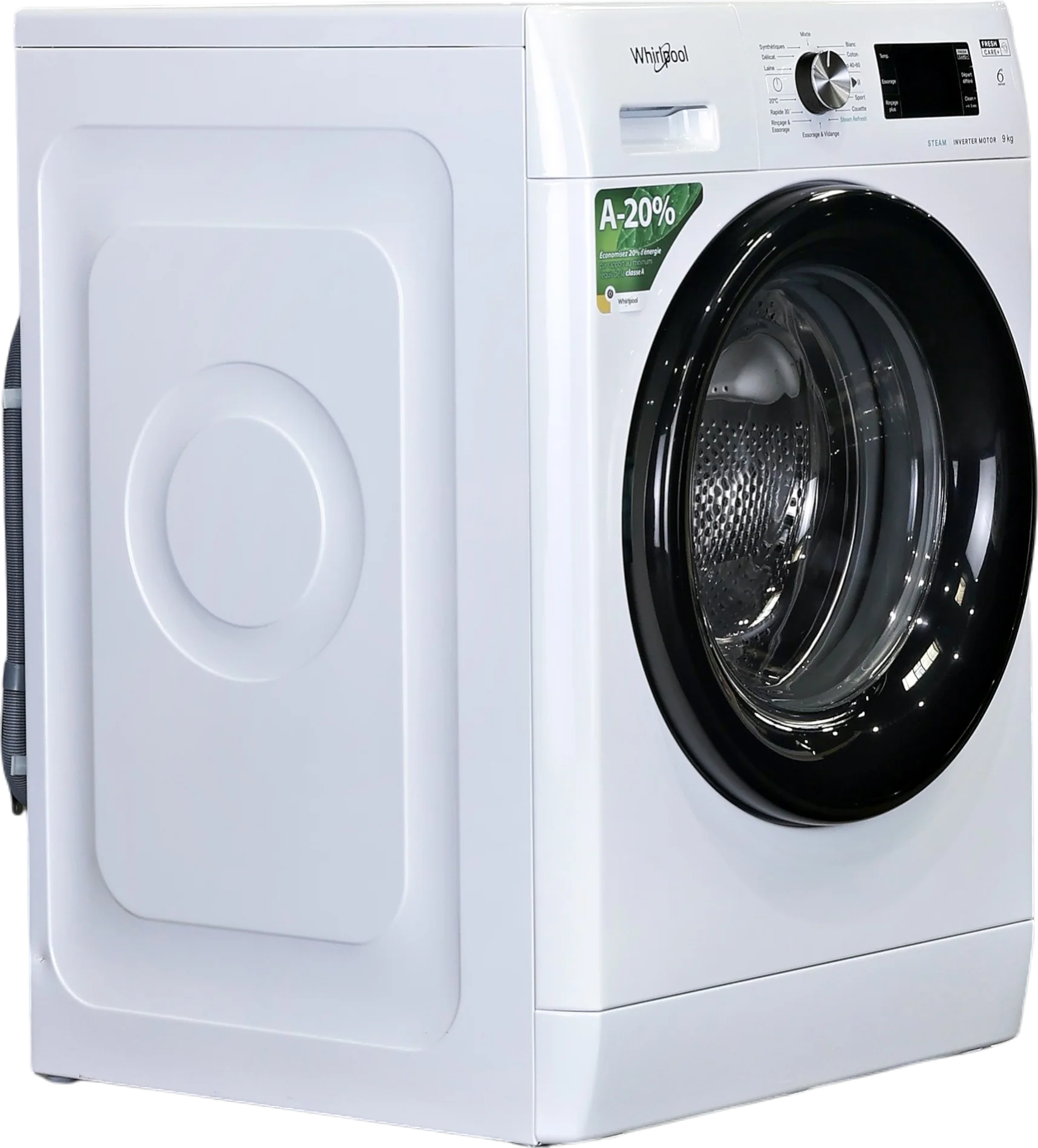 Lave-linge Hublot 9 kg Reconditionné WHIRLPOOL FFBB9489BVFR - Image 2