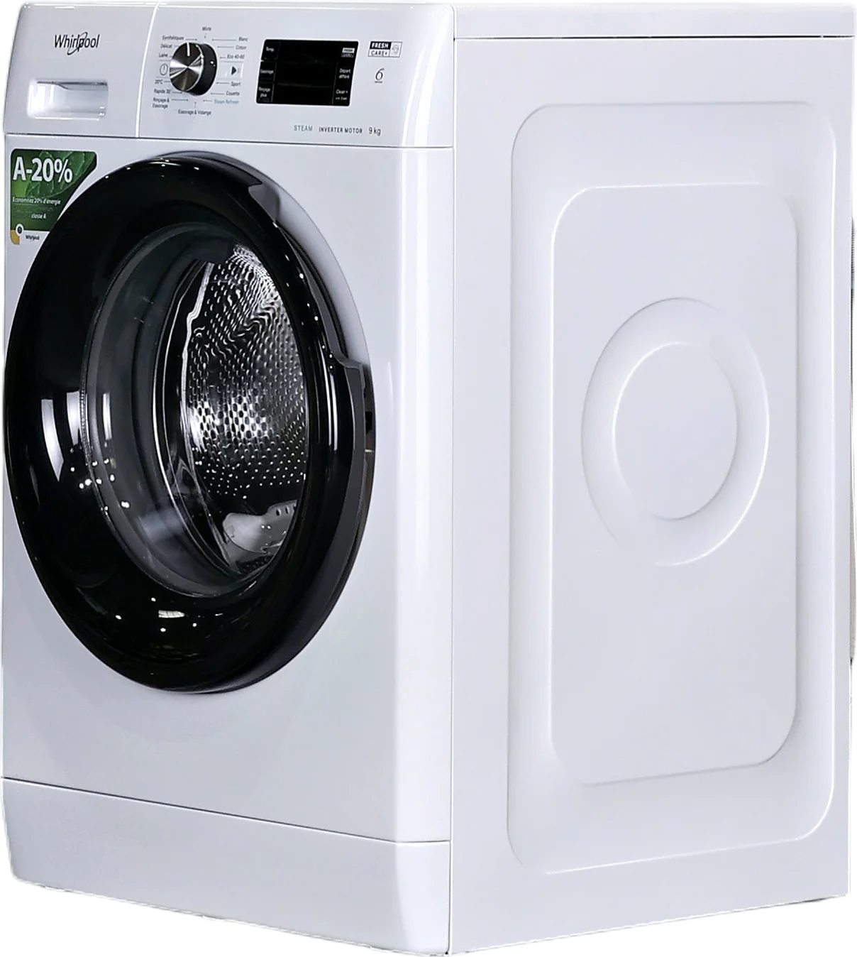 Lave-linge Hublot 9 kg Reconditionné WHIRLPOOL FFBB9489BVFR - Image 3