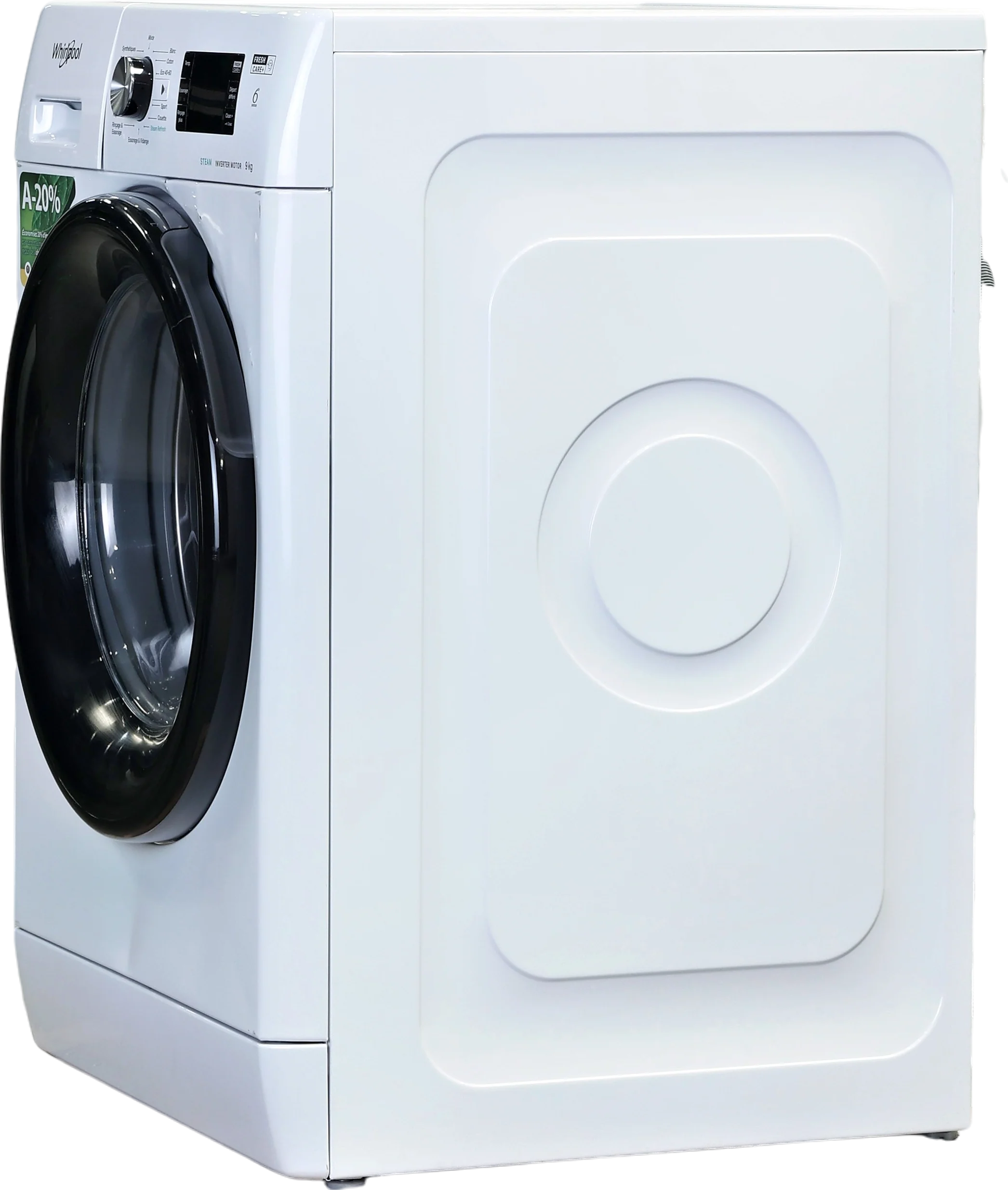 Lave-linge Hublot 9 kg Reconditionné WHIRLPOOL FFBB9489BVFR - Image 3