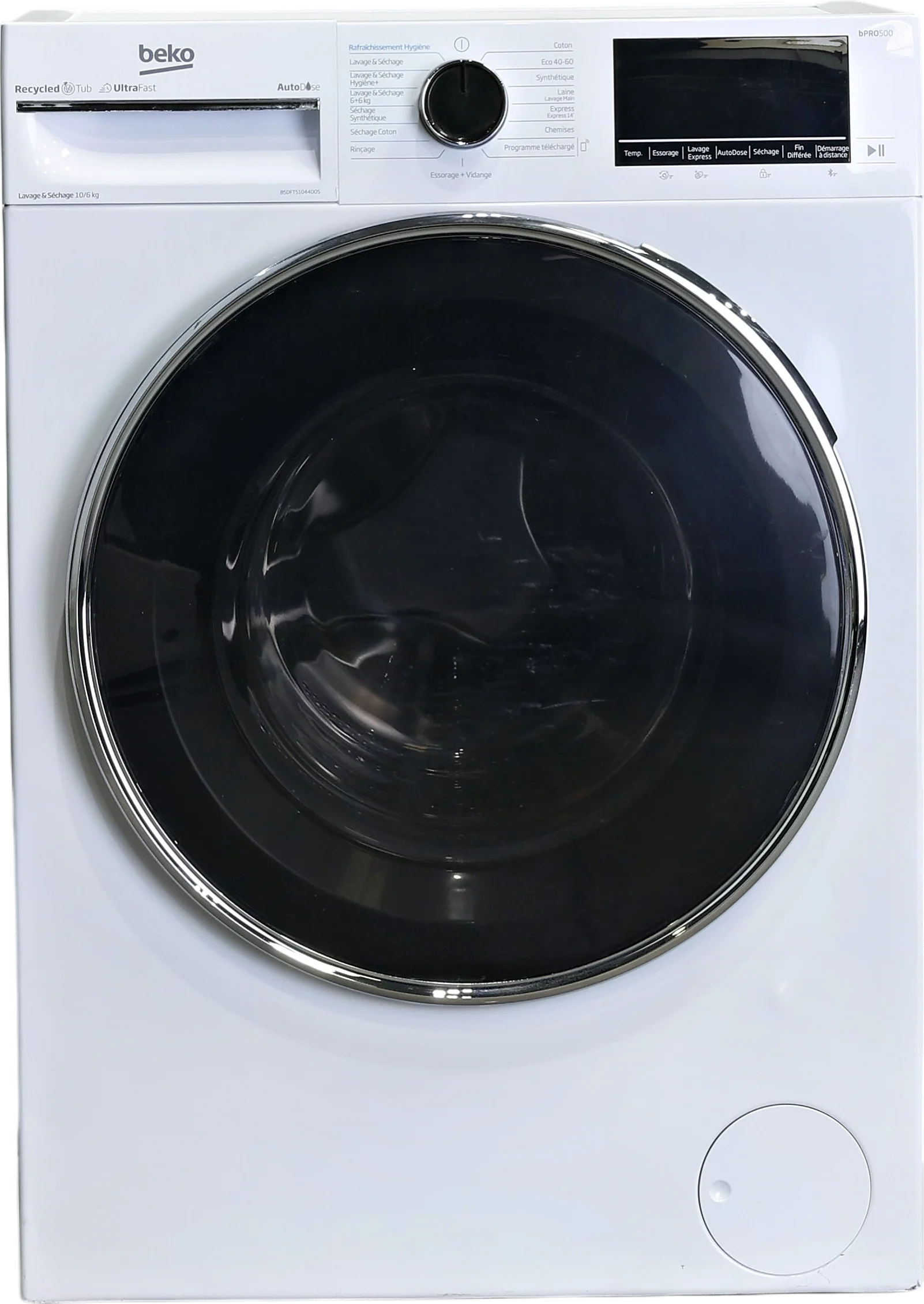 Lave-linge Sechant 10 kg Reconditionné BEKO B5DFT51044DOS