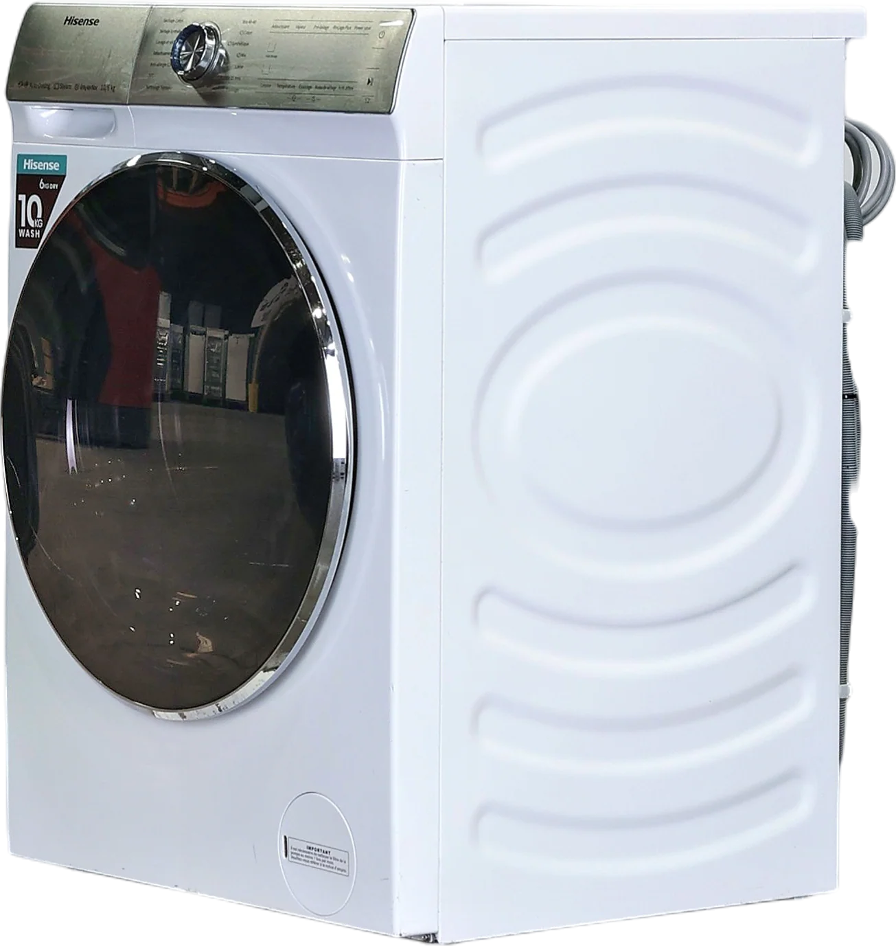 Lave-linge Sechant 10 kg Reconditionné HISENSE WDQR1014EVAJM - Image 3