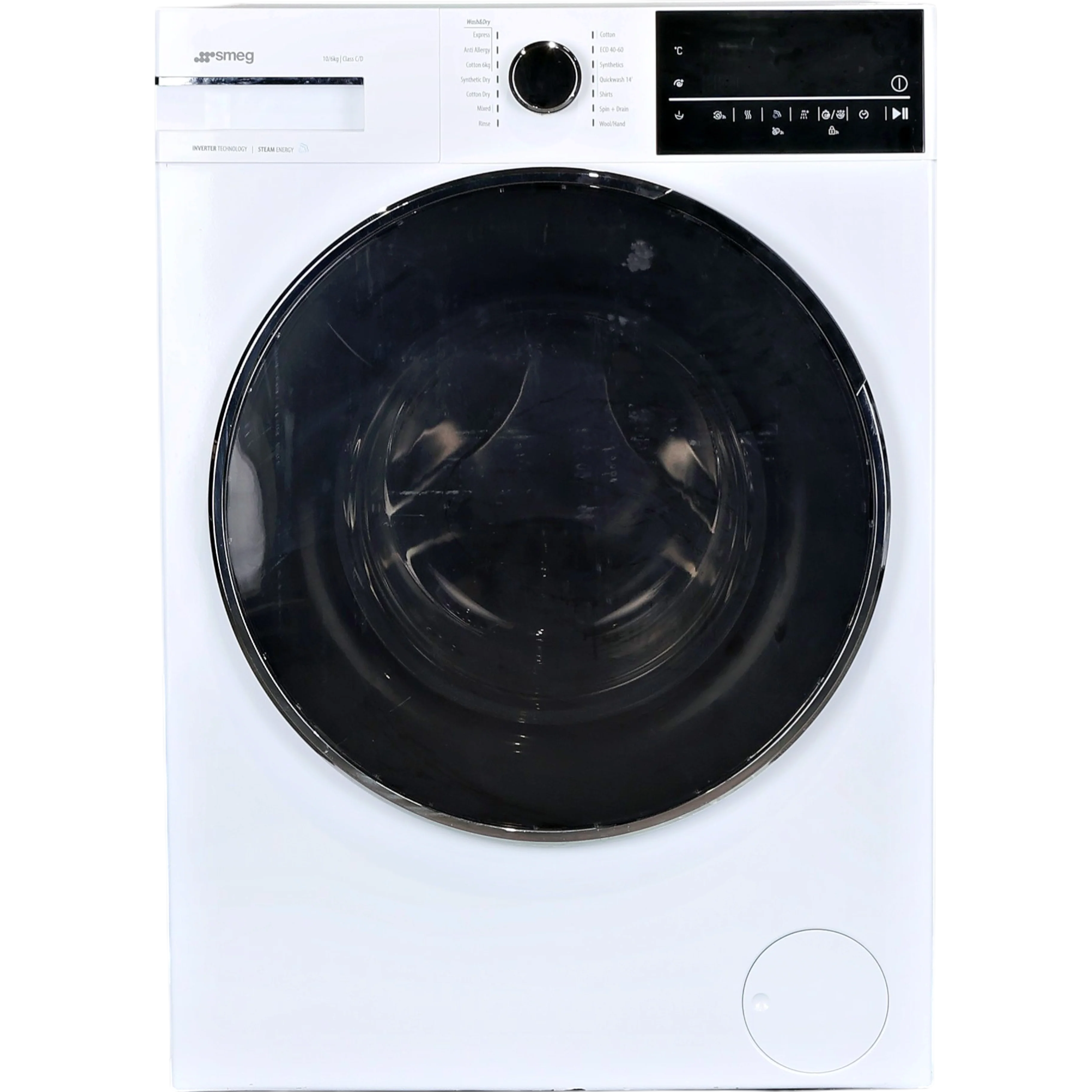 Lave-linge Sechant 10 kg Reconditionné SMEG WDN064SLDIN