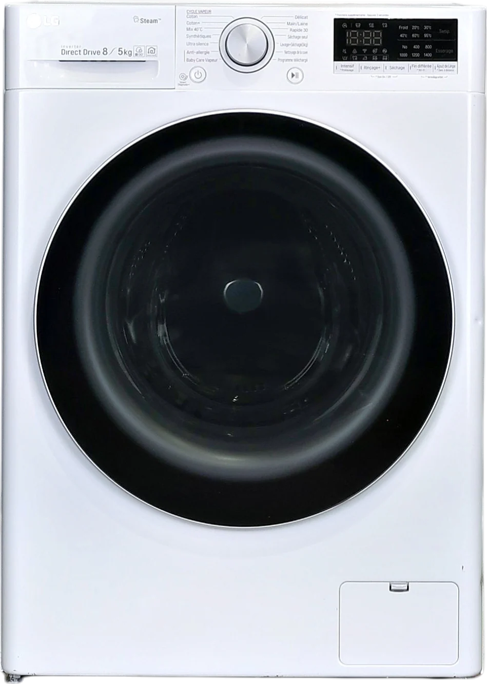 Lave-linge Sechant 8 kg Reconditionné LG F854N51WHSB