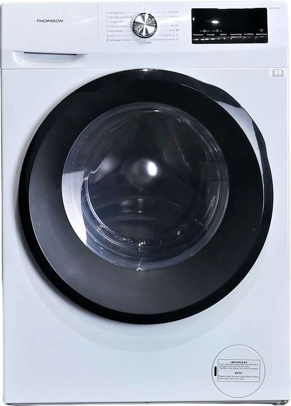 Lave-linge Sechant 8 kg Reconditionné THOMSON WDP85AD