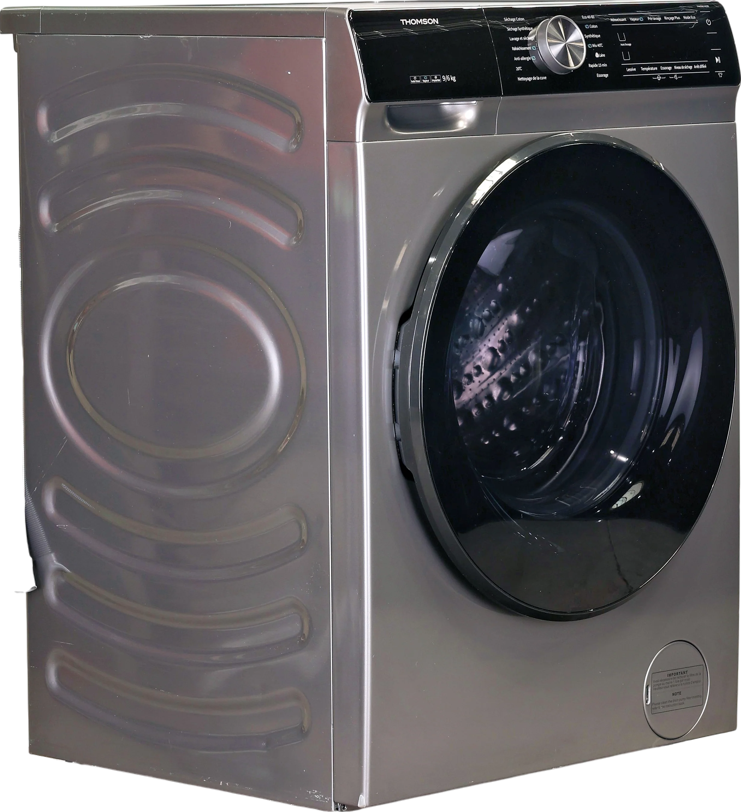 Lave-linge Sechant 9 kg Reconditionné THOMSON THWD9614ADBL - Image 2