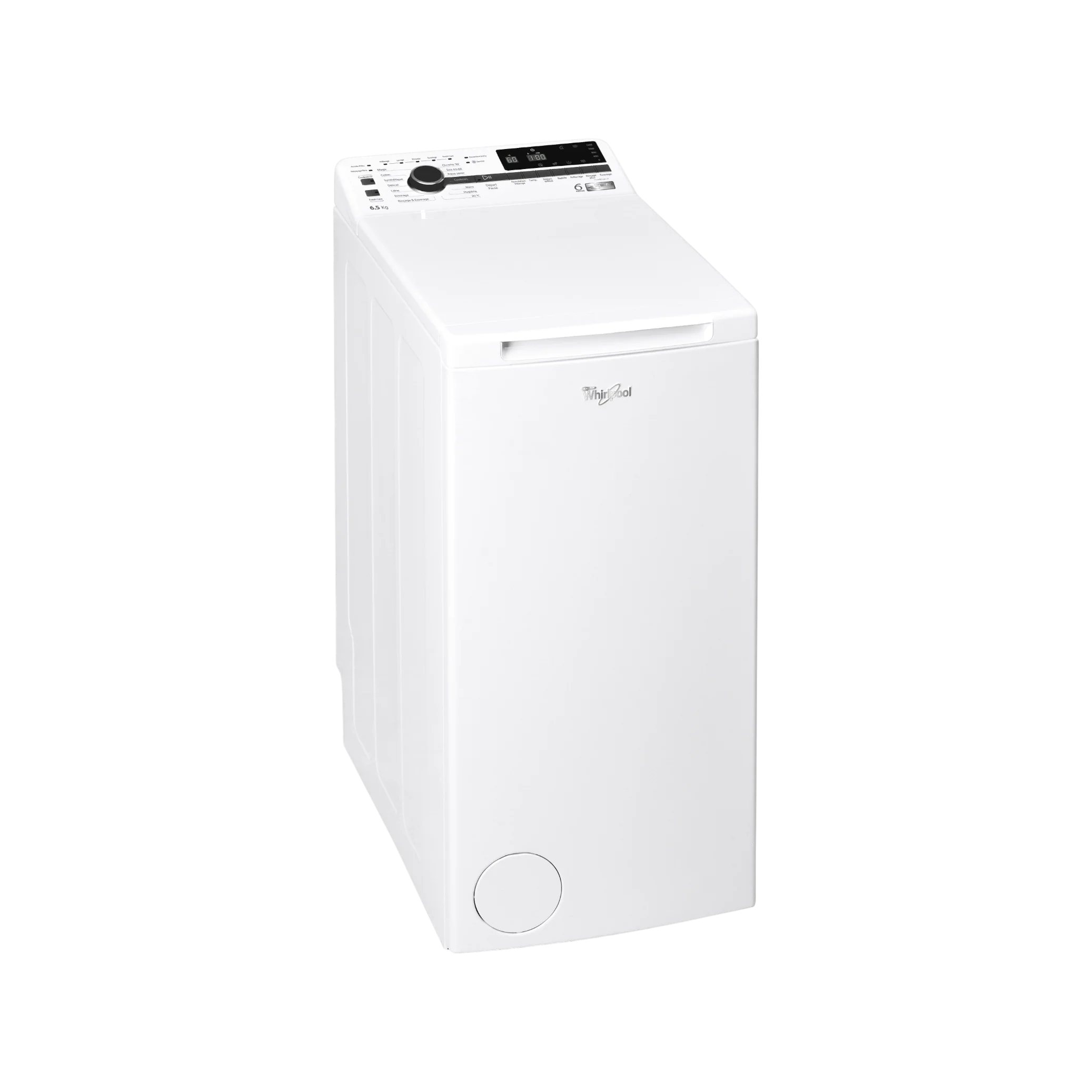 Lave-linge Top 6.5 kg Reconditionné WHIRLPOOL TDLRB65342BSFR