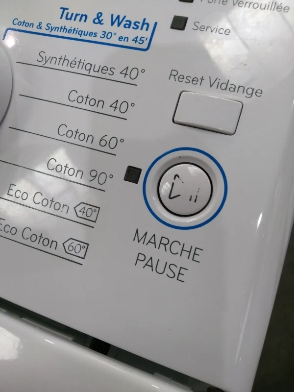 Lave-linge Top 6 kg Reconditionné INDESIT BTWHD61253FR - Image 6