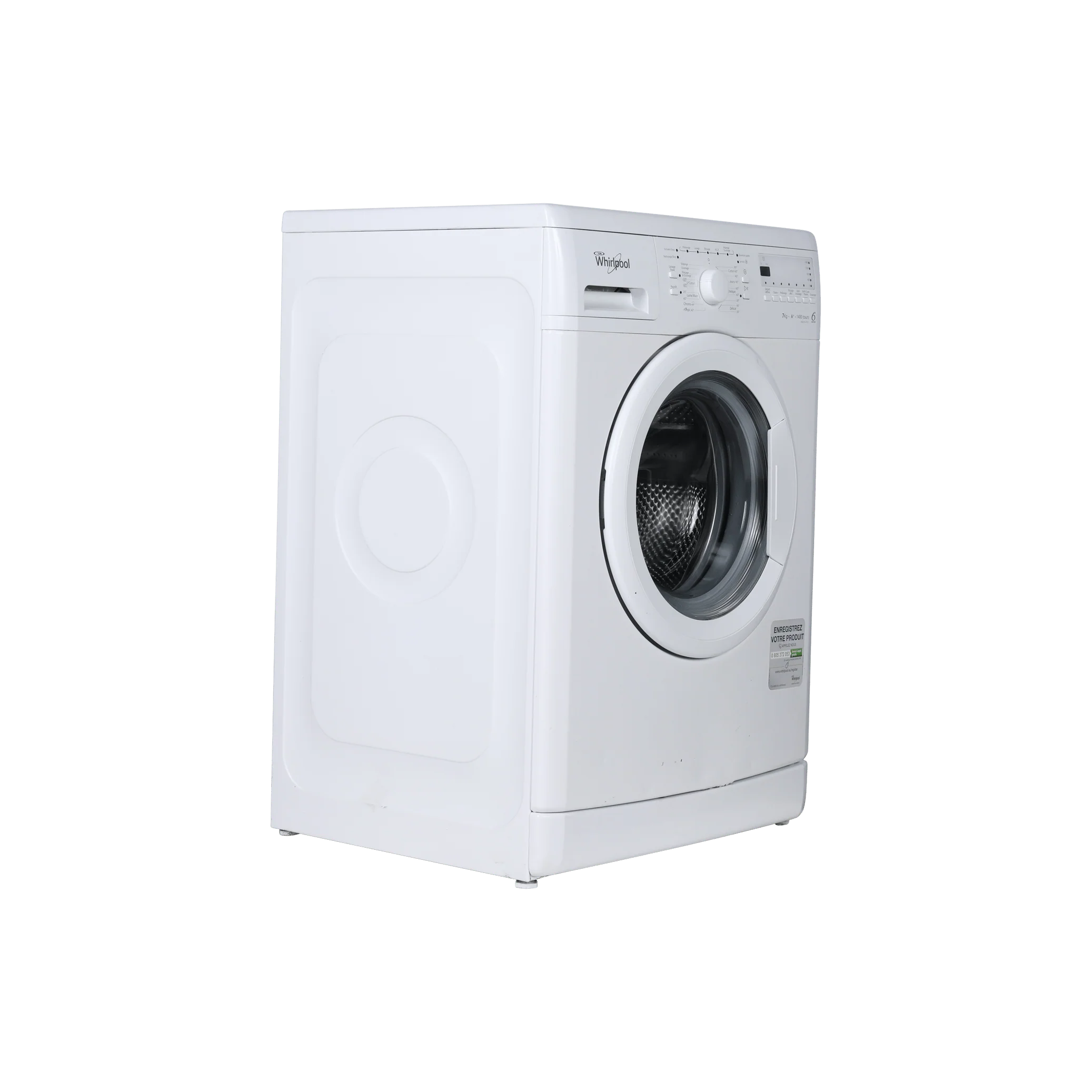 Lave-Linge Hublot 7 kg Reconditionné WHIRLPOOL AWOD 4721 - Image 3
