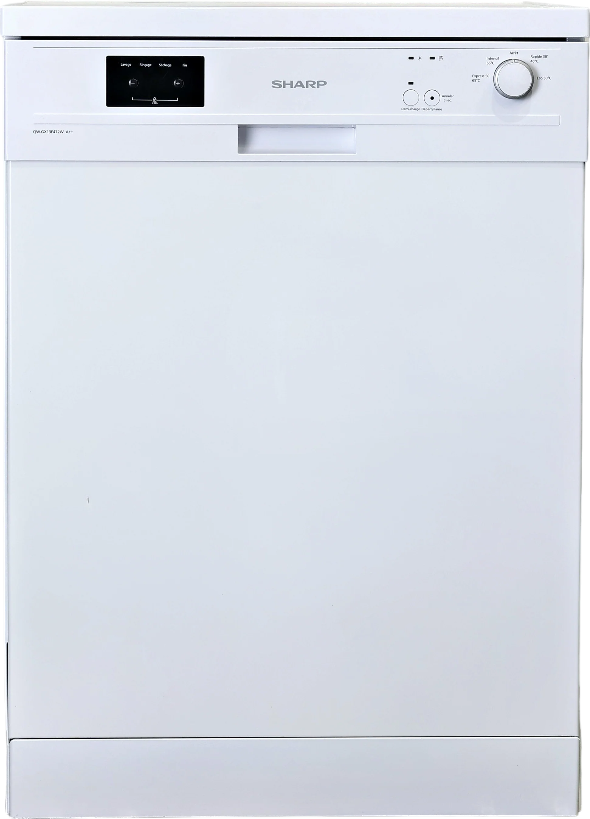 Lave-vaisselle Pose Libre 13 couverts Reconditionné SHARP QW-GX13F472W
