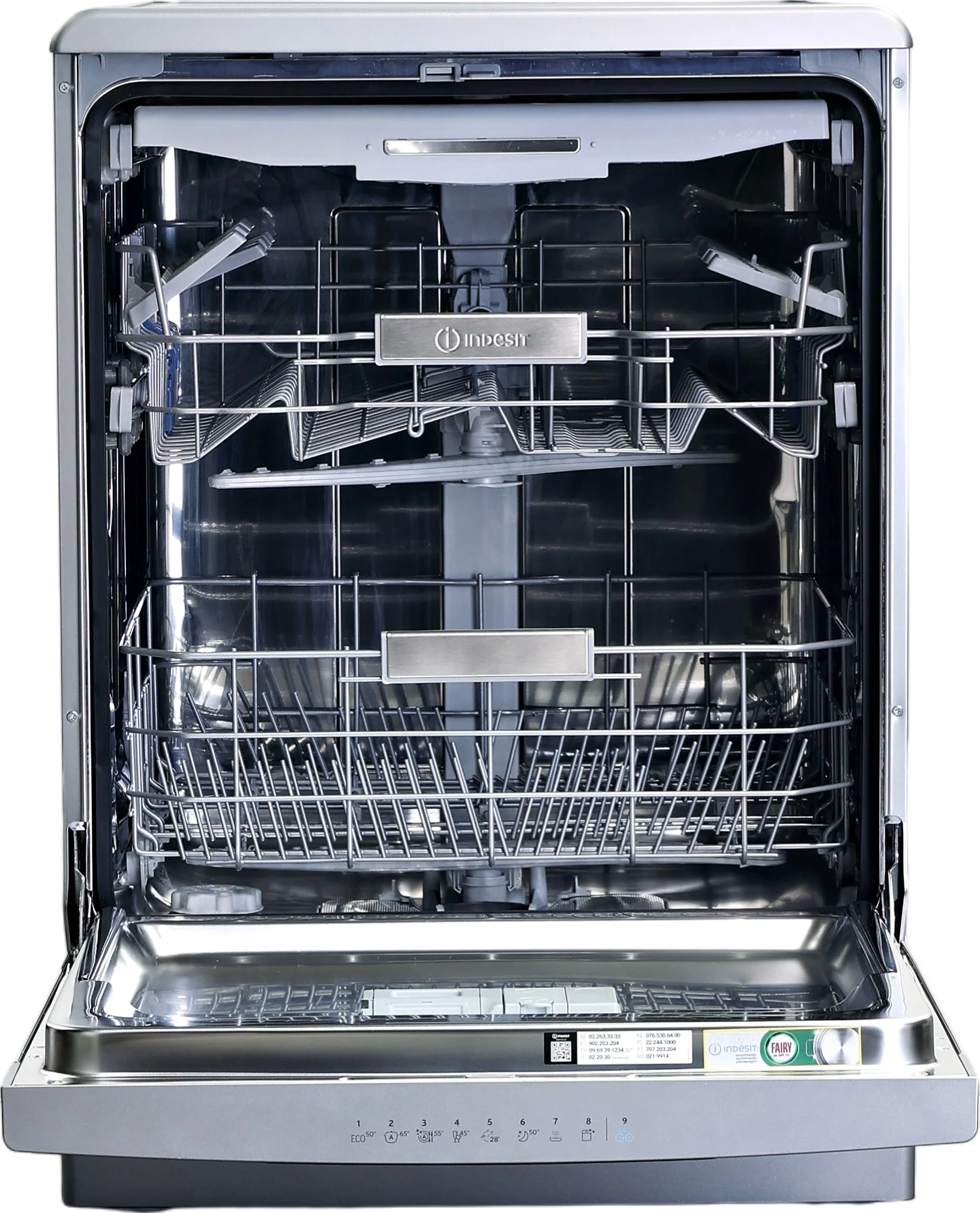 Lave-vaisselle Pose Libre 14 couverts Reconditionné INDESIT I0FD641AX - Image 2