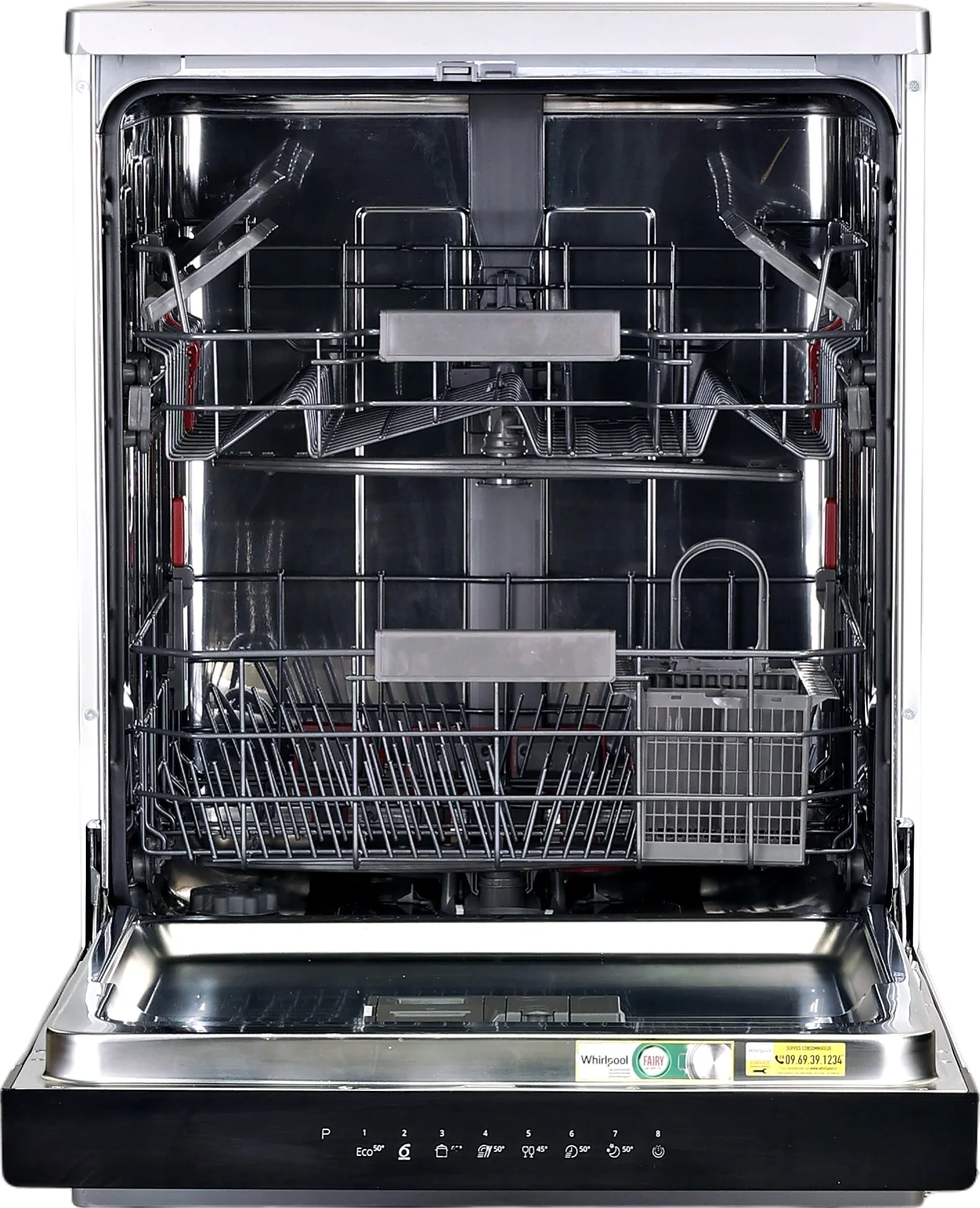 Lave-vaisselle Pose Libre 14 couverts Reconditionné WHIRLPOOL WFC3C34PX - Image 2