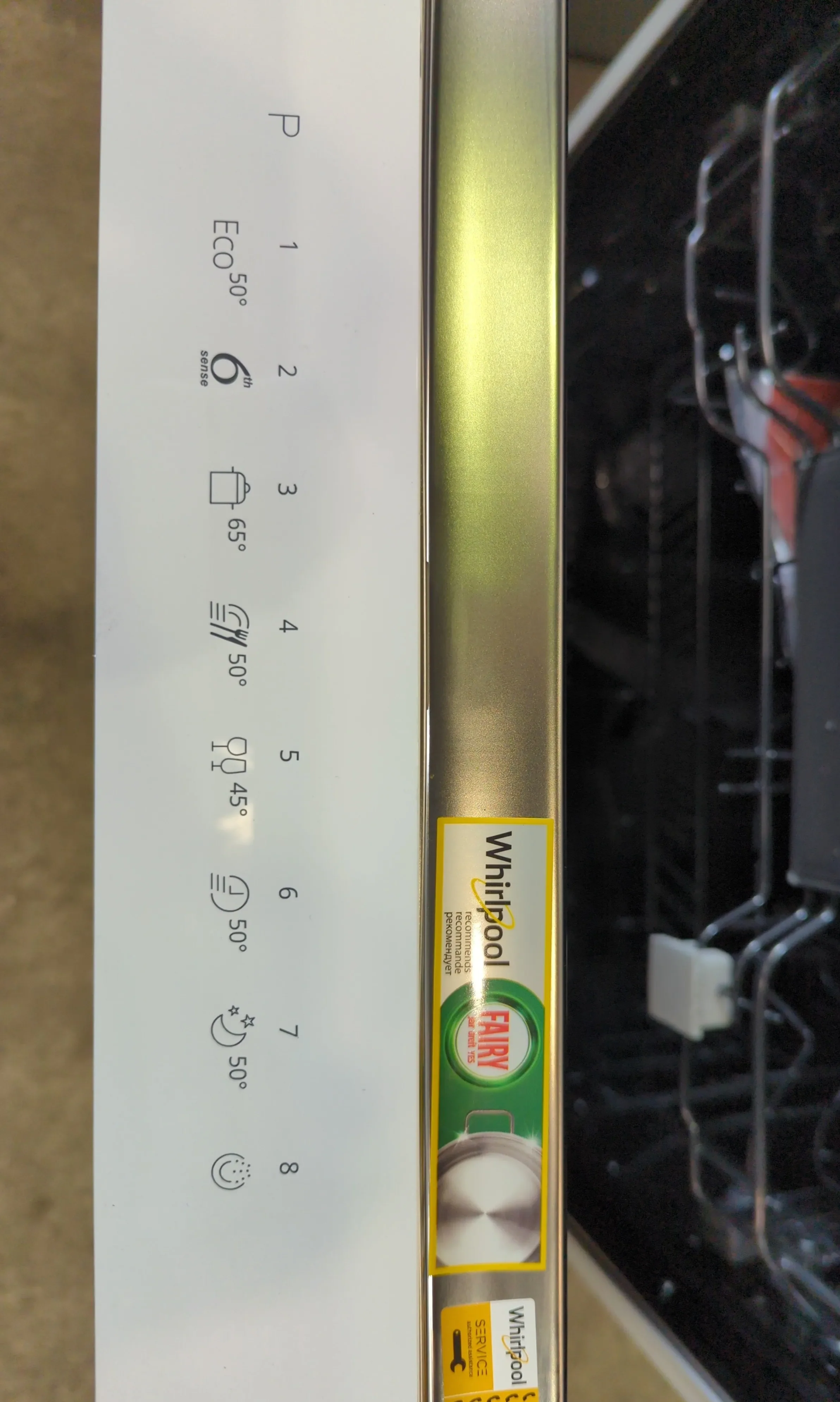 Lave-Vaisselle Pose Libre 14 Cvts Reconditionné WHIRLPOOL WFC3C33PF - Image 4