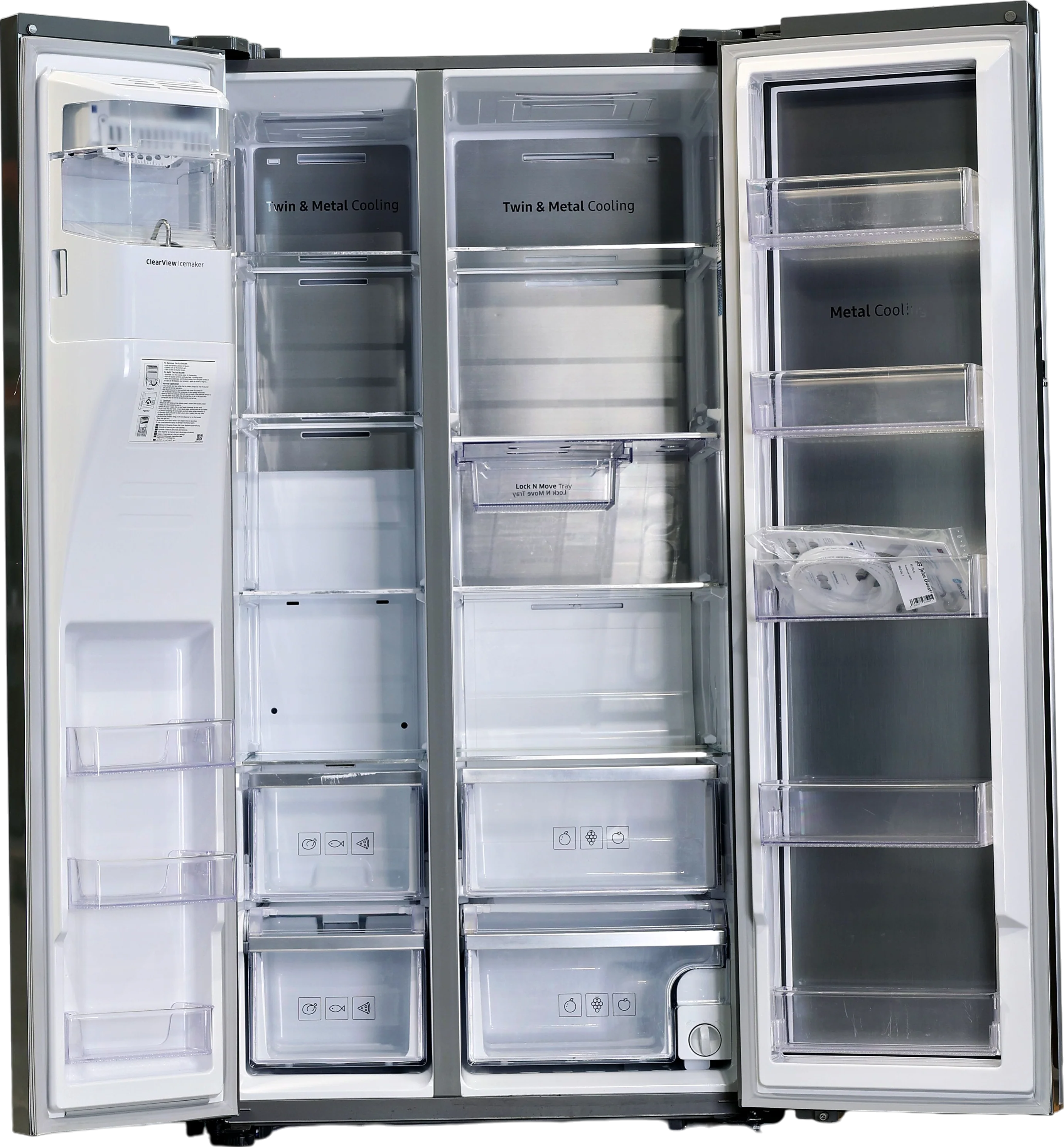 Réfrigérateur Américain 575 Litres Reconditionné SAMSUNG RH58K6598SL/EG - Image 2
