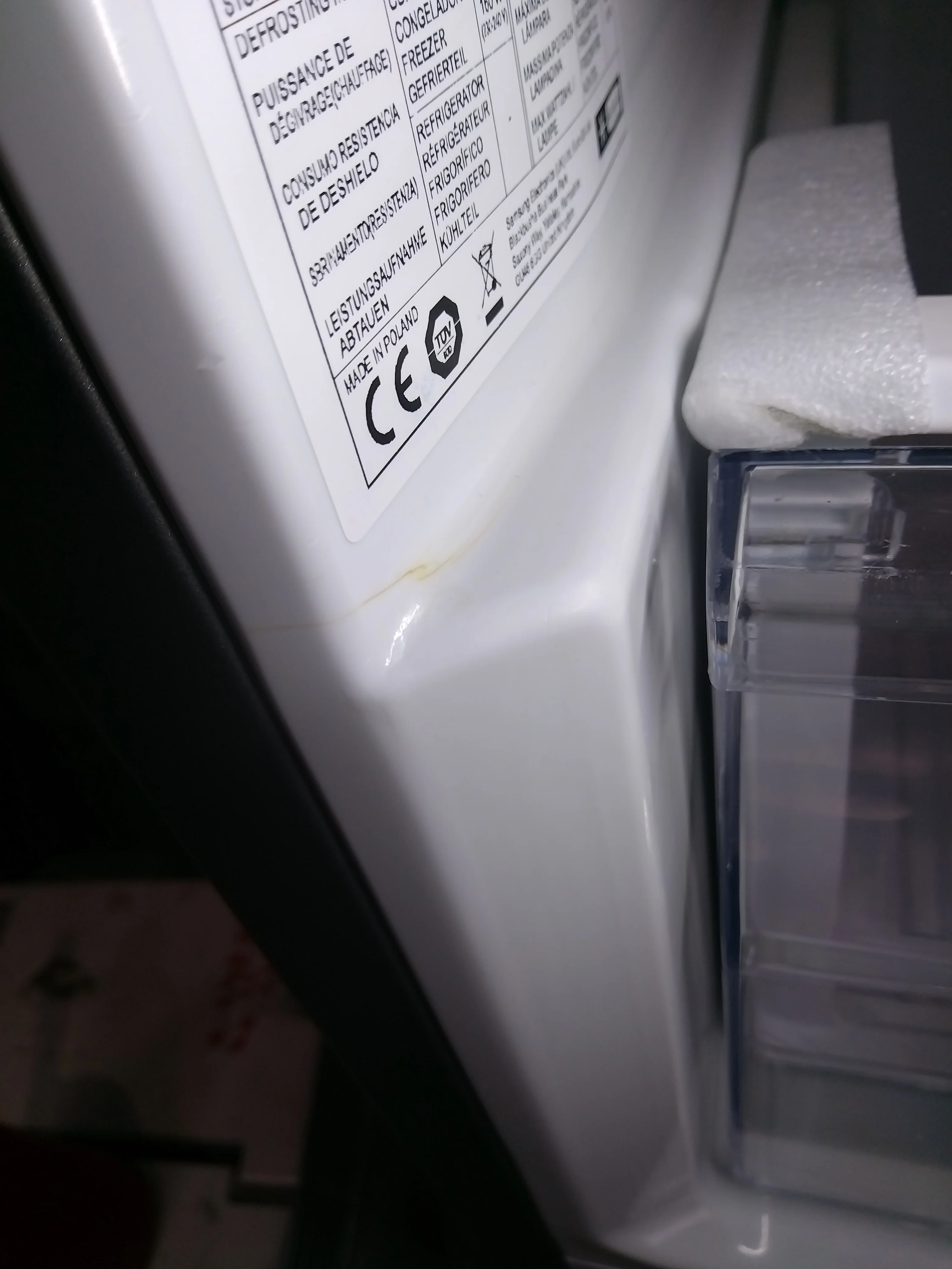 Réfrigérateur Avec Congélateur 311 Litres Reconditionné SAMSUNG RB30J3000SA - Image 5