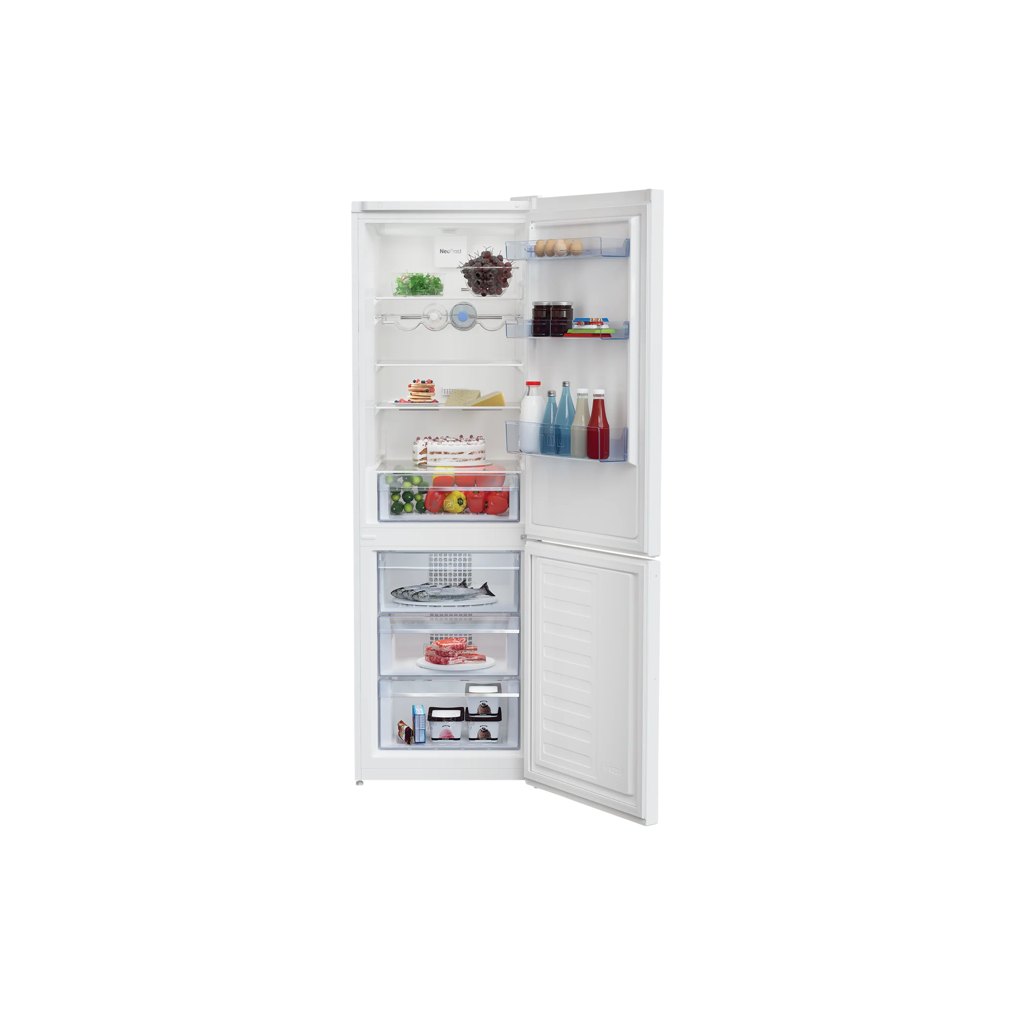 Réfrigérateur Avec Congélateur 324 L Reconditionné BEKO RCNA366K40WN - Image 3