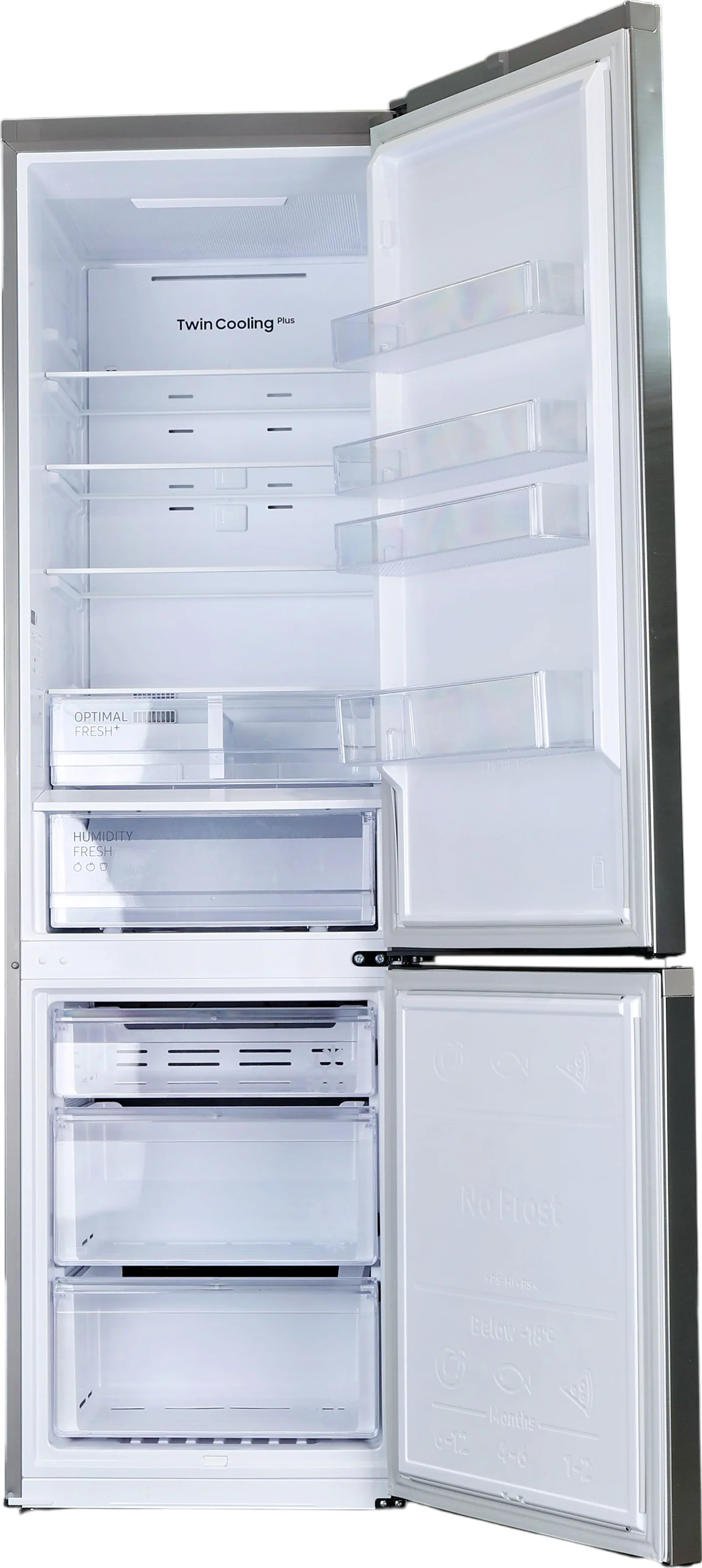 Réfrigérateur Avec Congélateur 387 Litres Reconditionné SAMSUNG RB38T607BS9 - Image 2