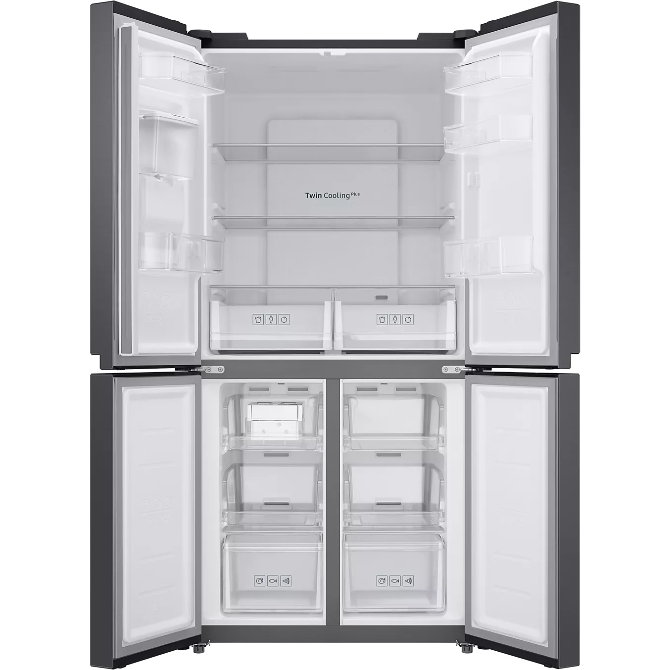 Réfrigérateur Multi-portes 488 Litres Reconditionné SAMSUNG RF48A401EB4 - Image 3