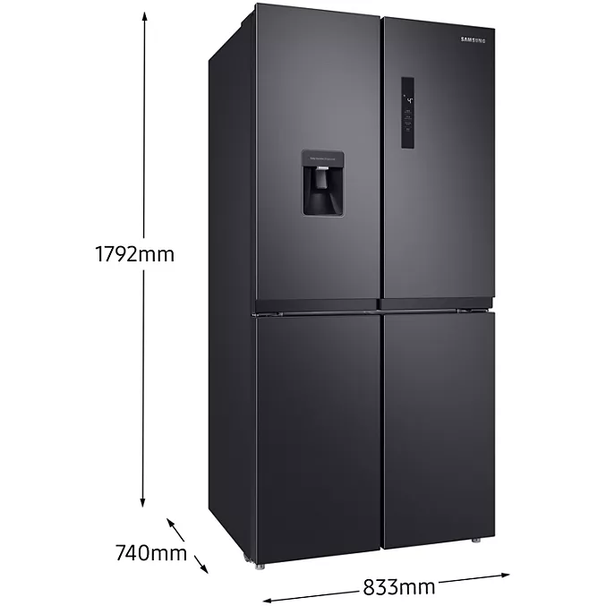 Réfrigérateur Multi-portes 488 Litres Reconditionné SAMSUNG RF48A401EB4 - Image 4