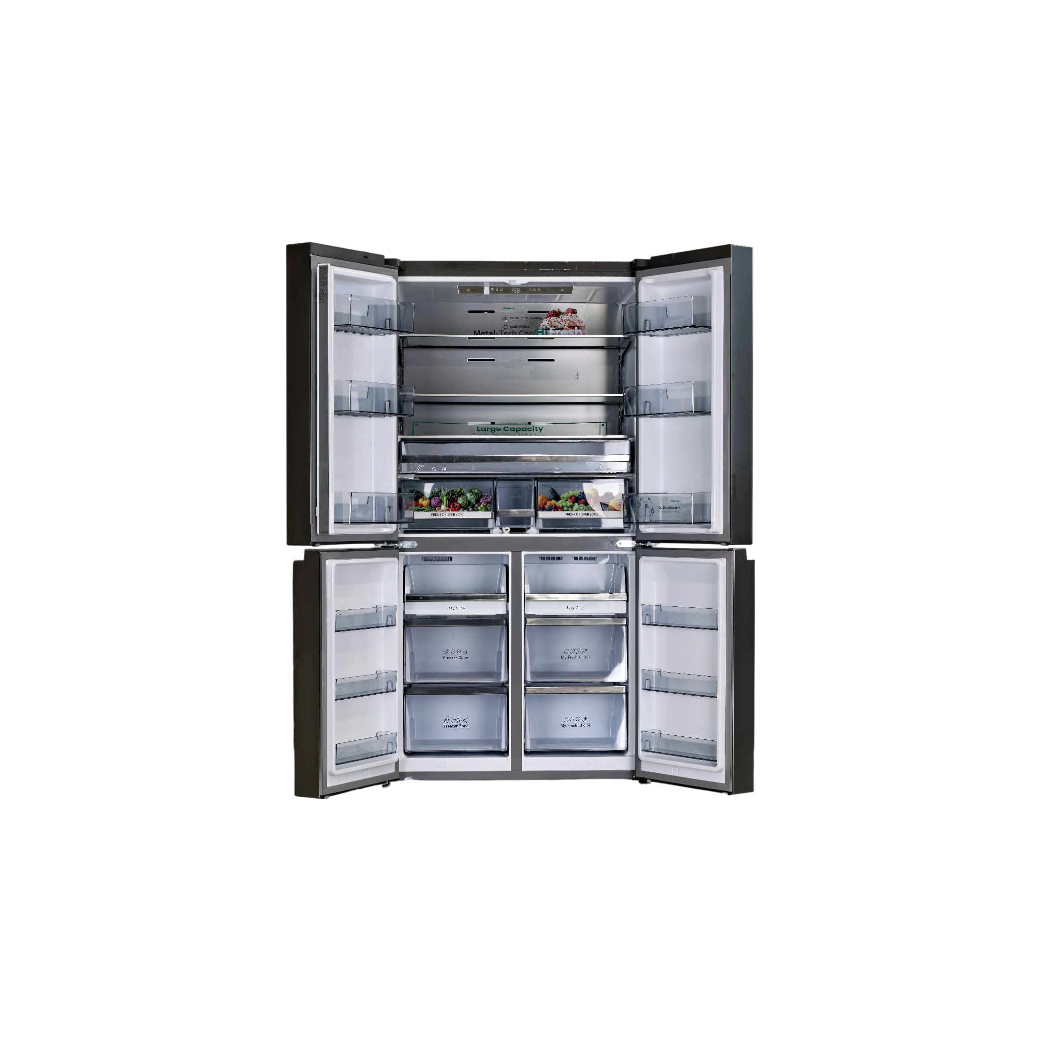Réfrigérateur Multi-portes 609 L Reconditionné HISENSE RQ758N4SBSE - Image 2