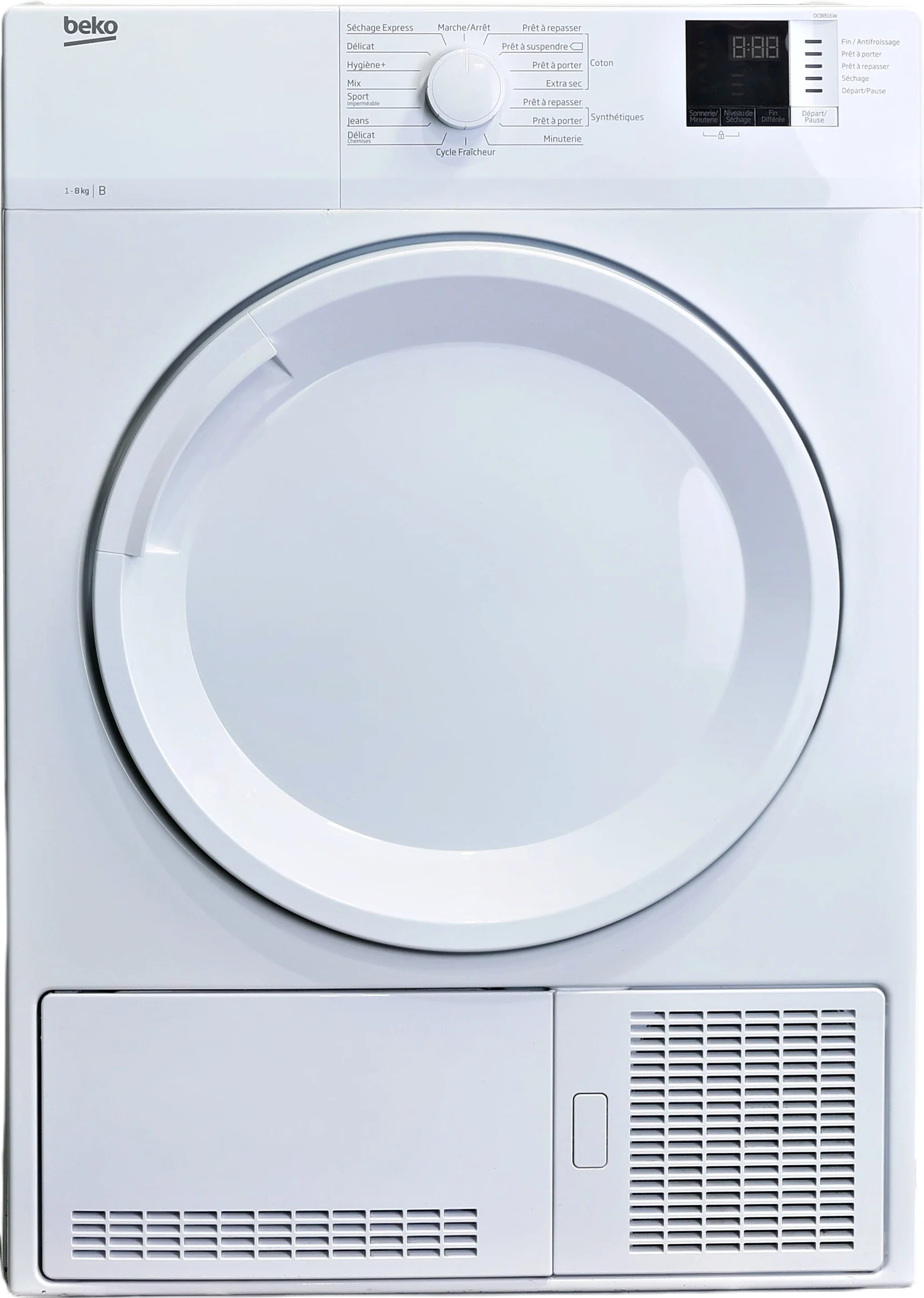 Seche-linge à Condensation 8 kg Reconditionné BEKO DB8112PA0W